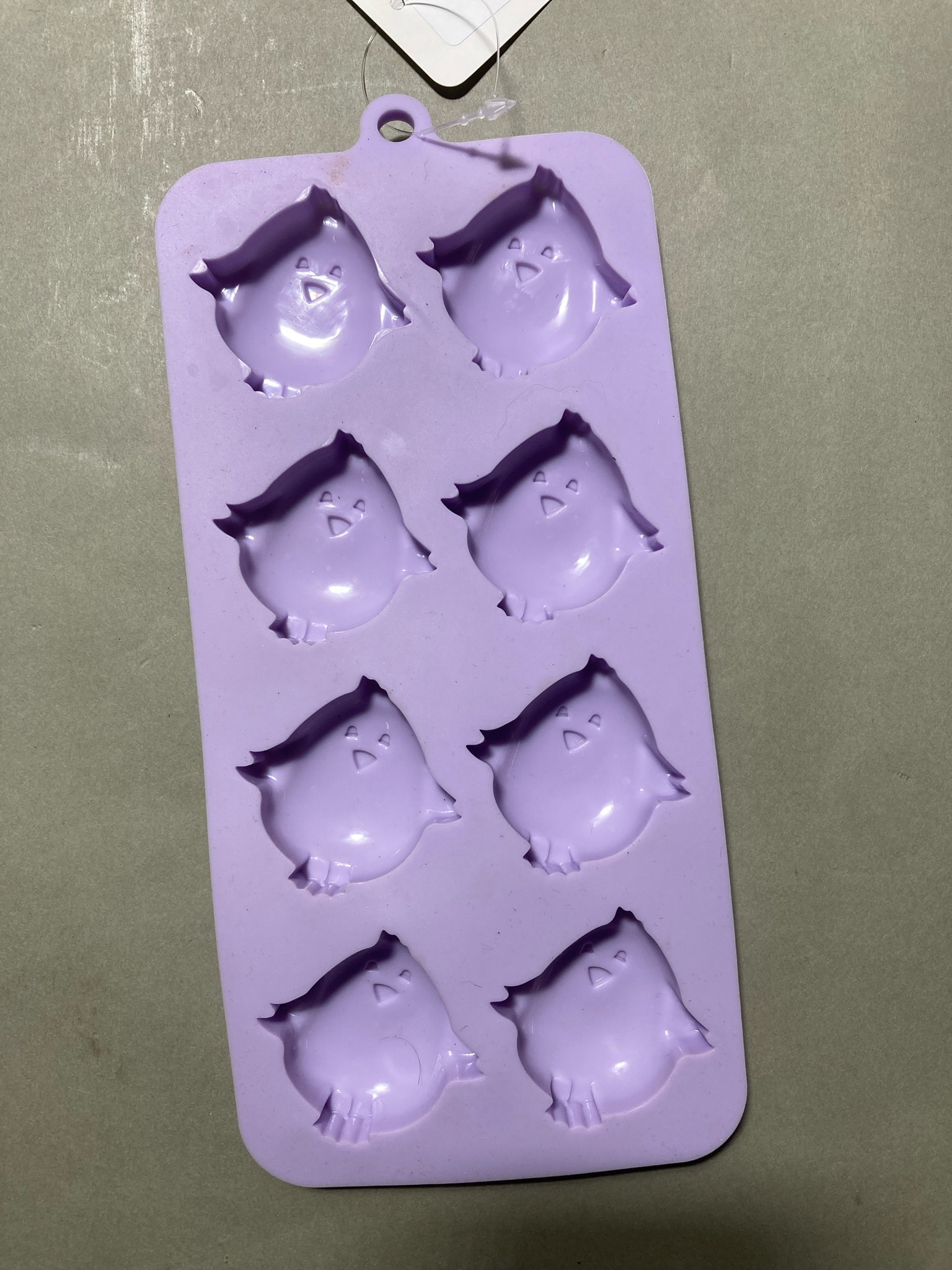 Lavender 8-Cavity Chick Silicone Mold