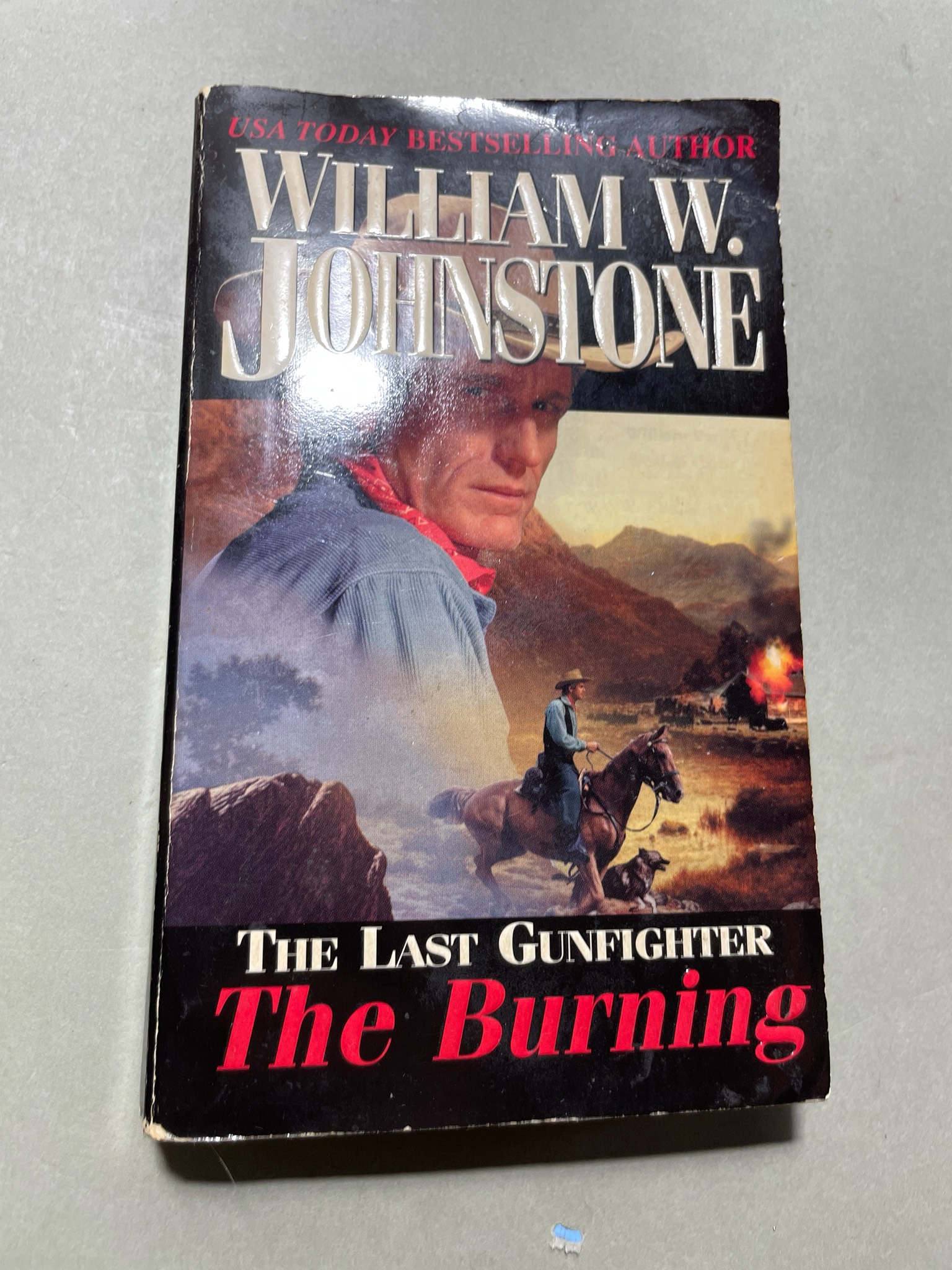 William W. Johnstone The Burning Paperback Size Mass-market paperback