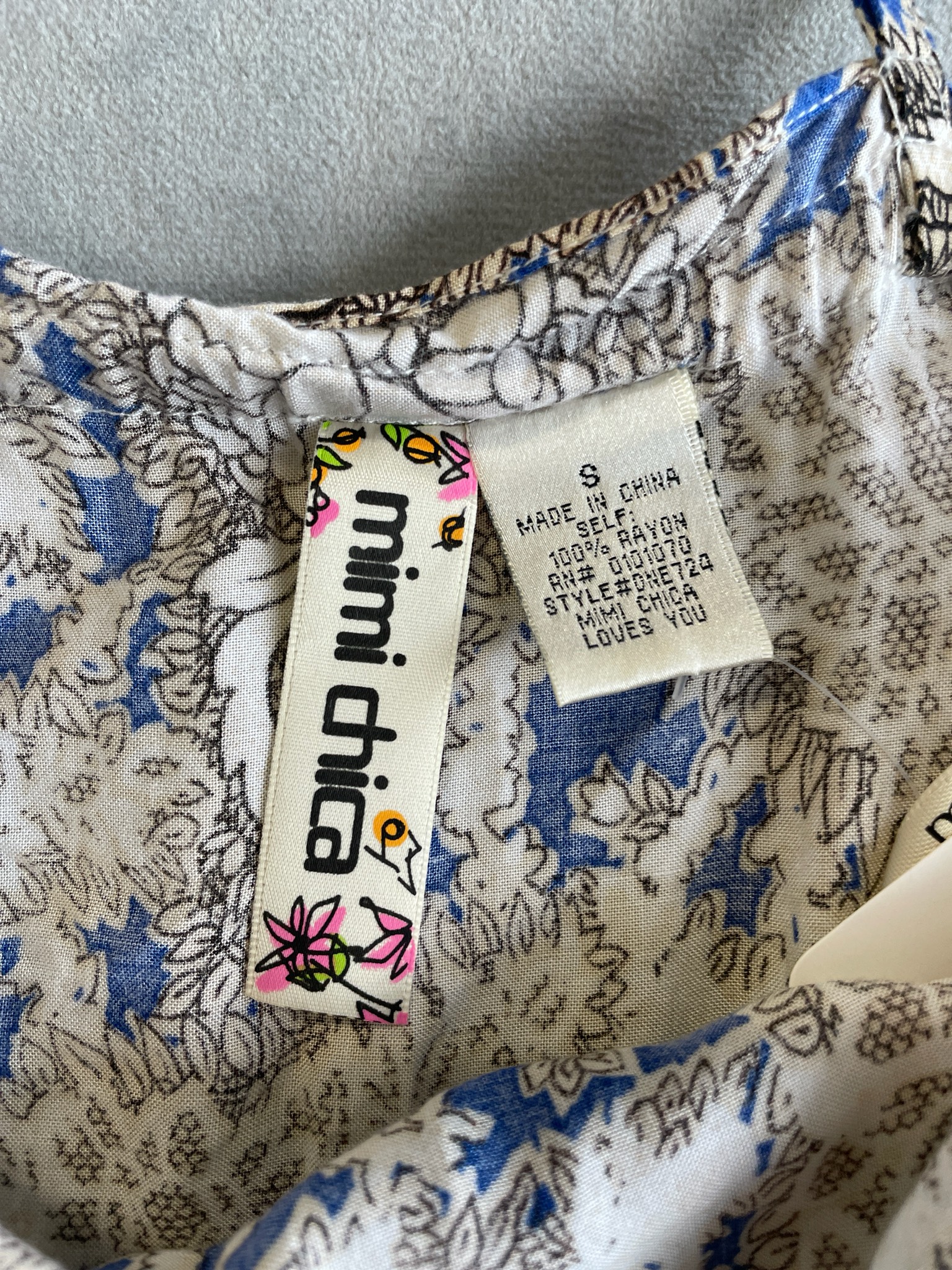 Cream Floral Woven Sundress