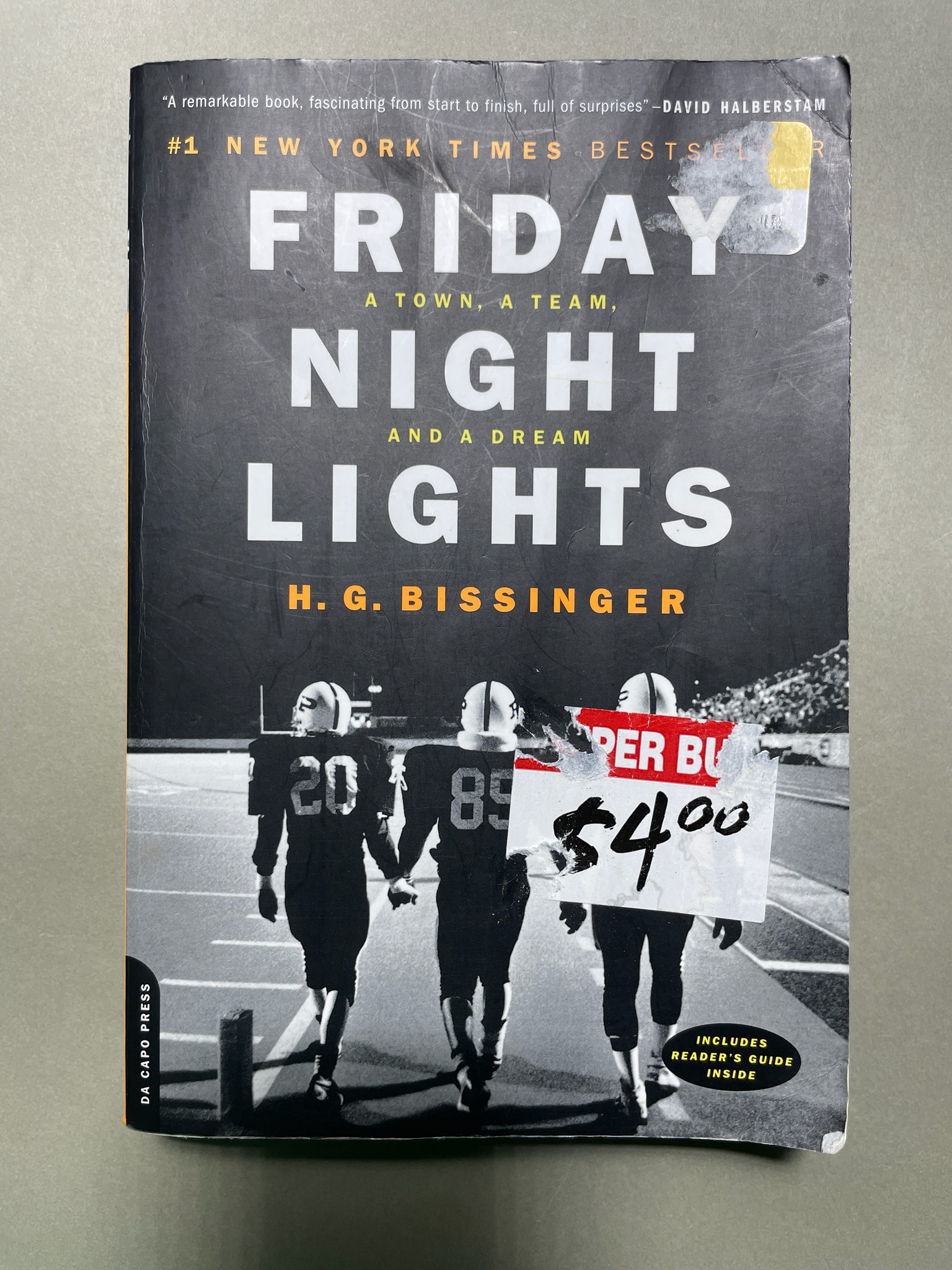 Da Capo Press Friday Night Lights Paperback