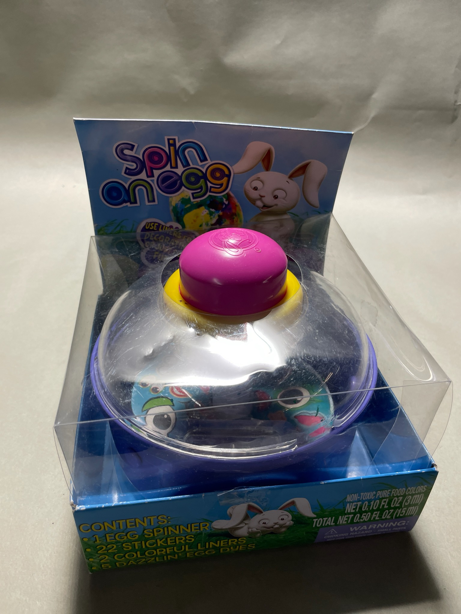 Dudley's Blue Egg Spinner Decorating Kit