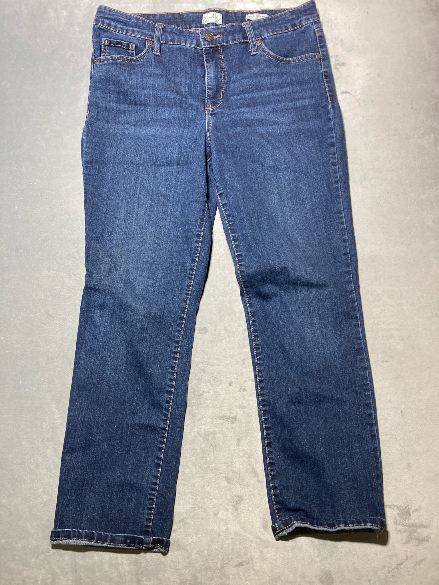 Dark Indigo Denim Jeans Size 12R