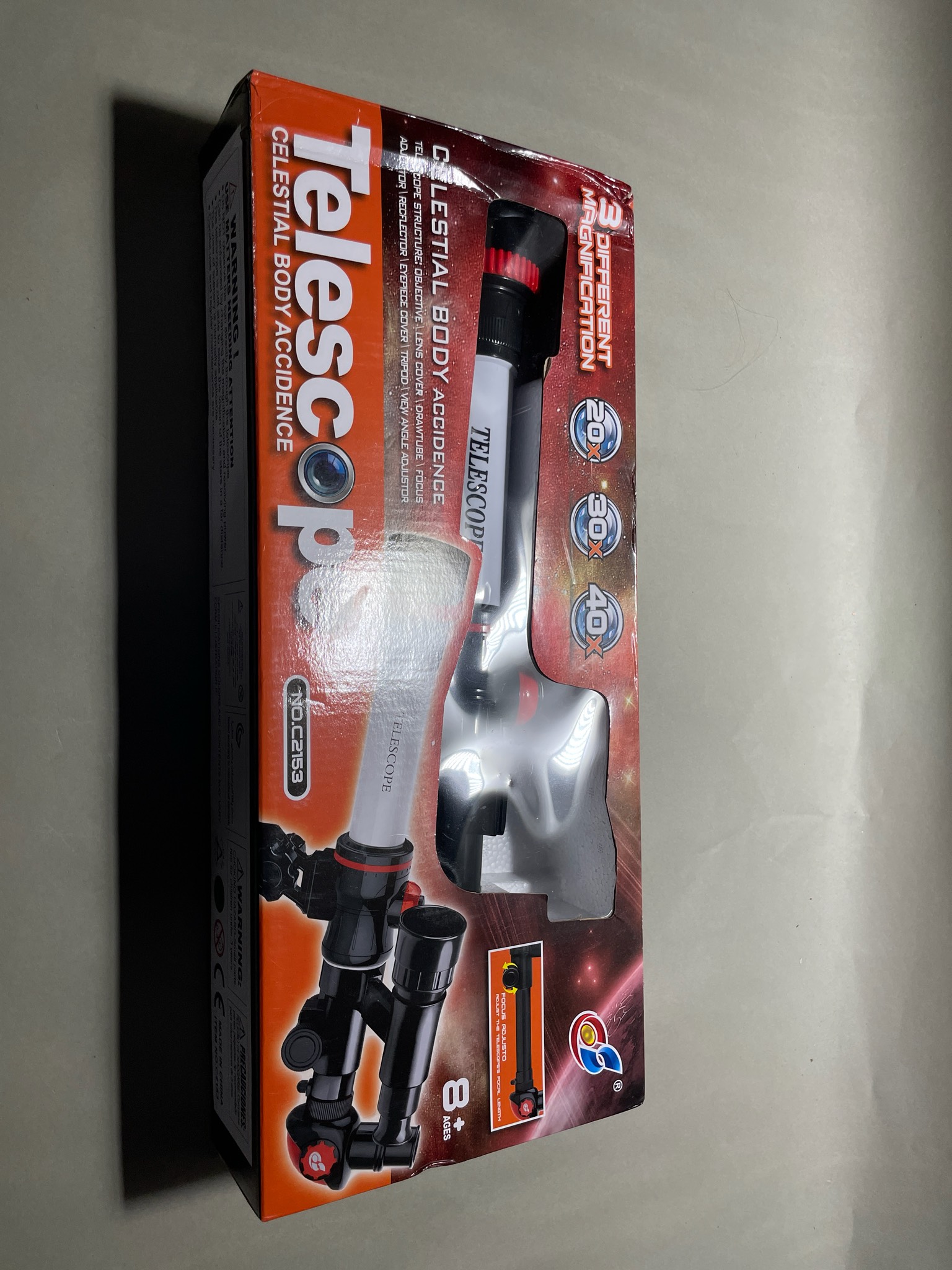 White Telescope Kit Size 8+