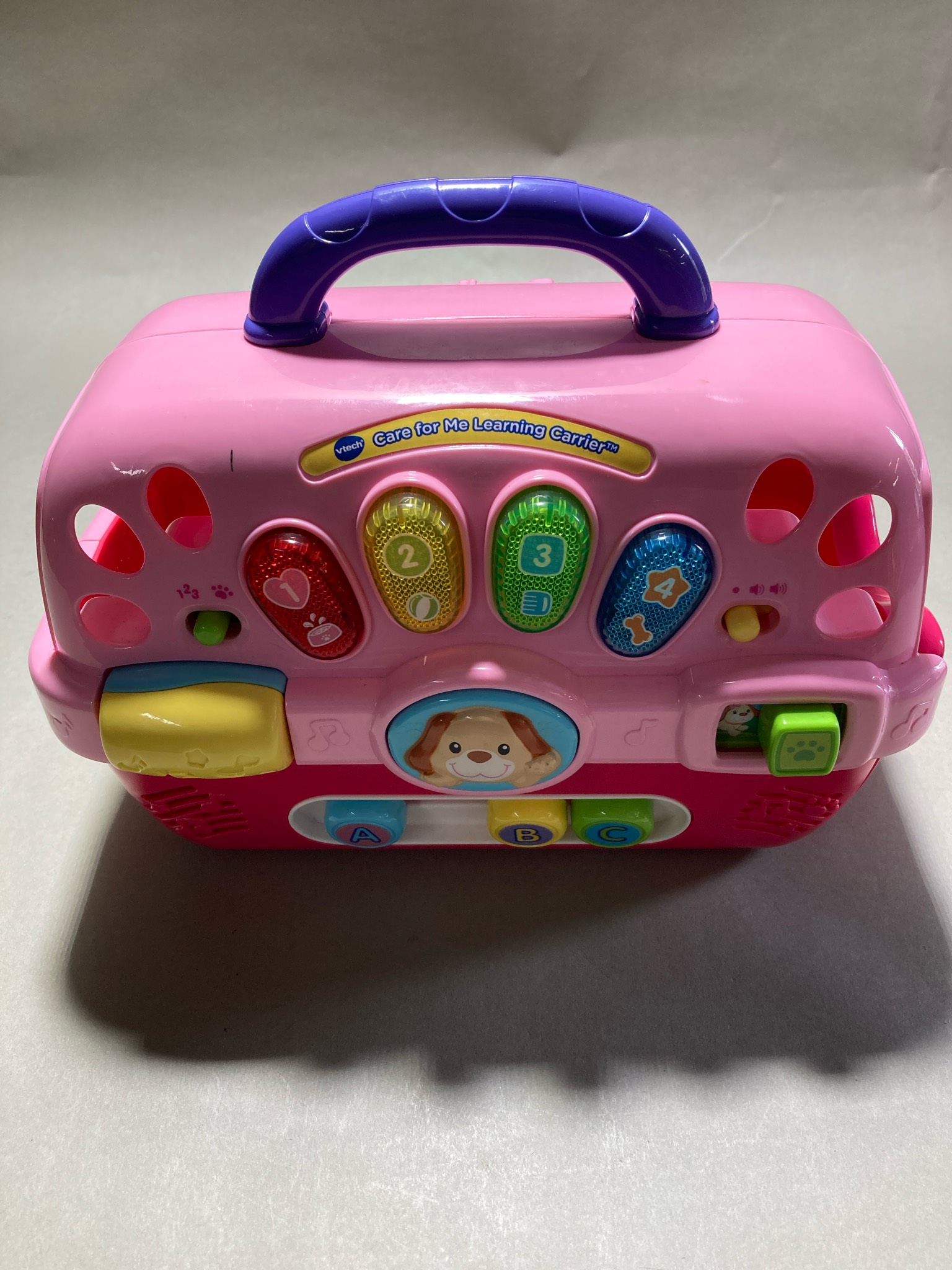 VTech Pink Interactive Learning Carrier