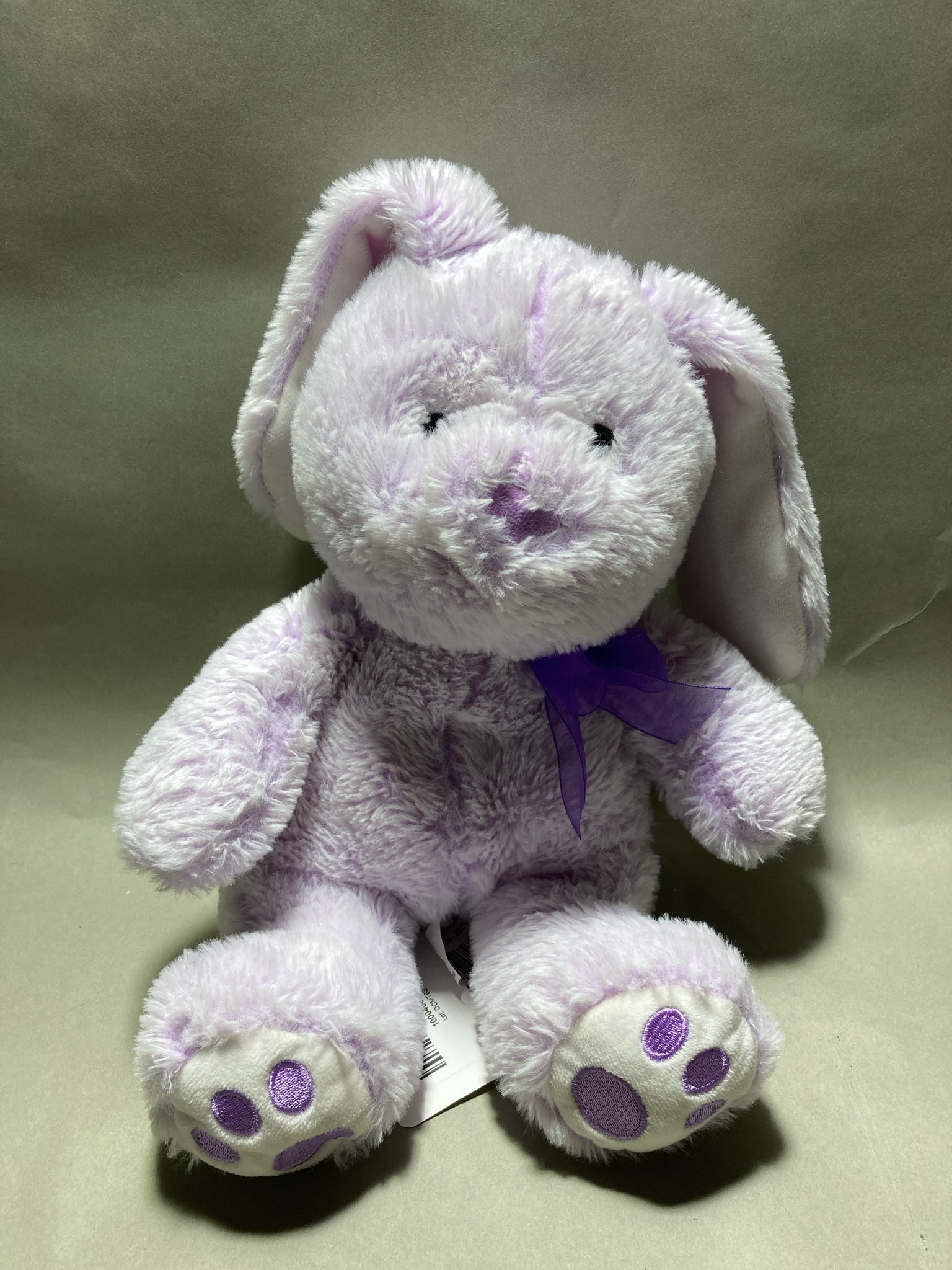 Lavender Floppy Ear Plush Bunny