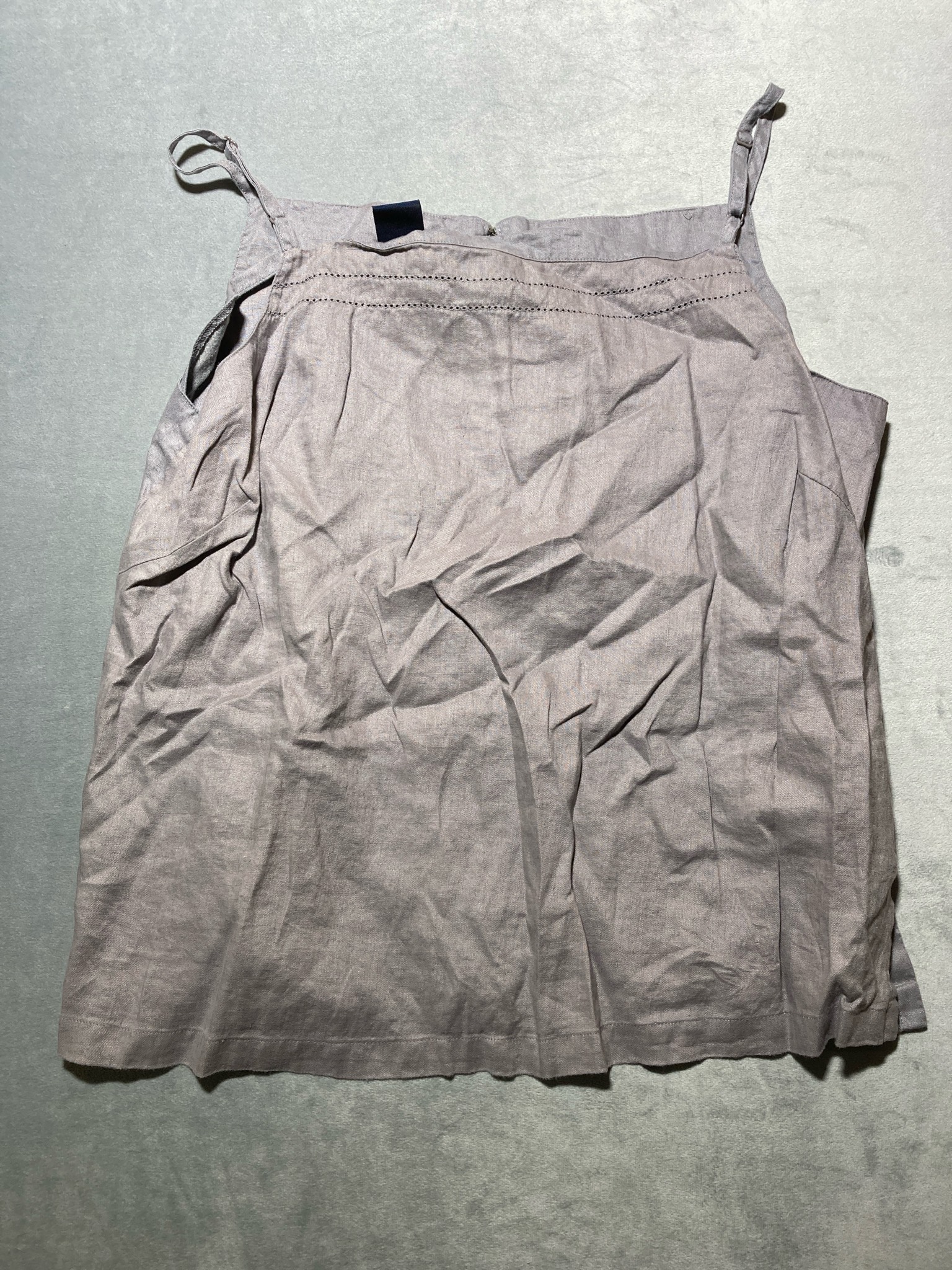 GAP Light Gray Linen Camisole Size XL