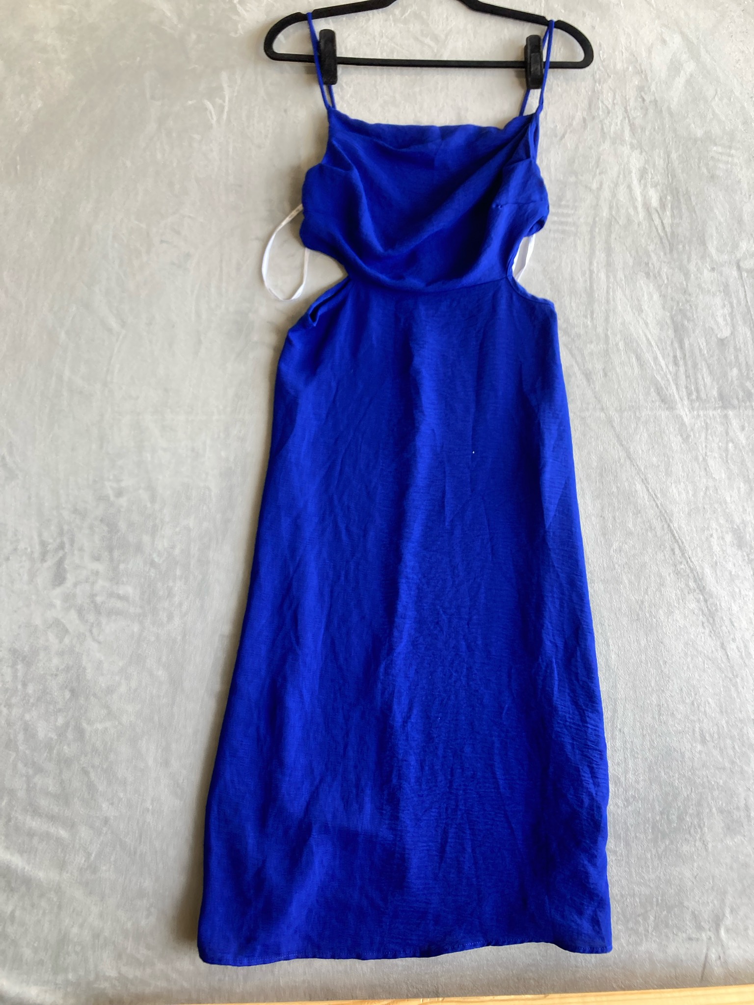 Rolla Coster Cobalt Blue Crepe Slip Dress Size M