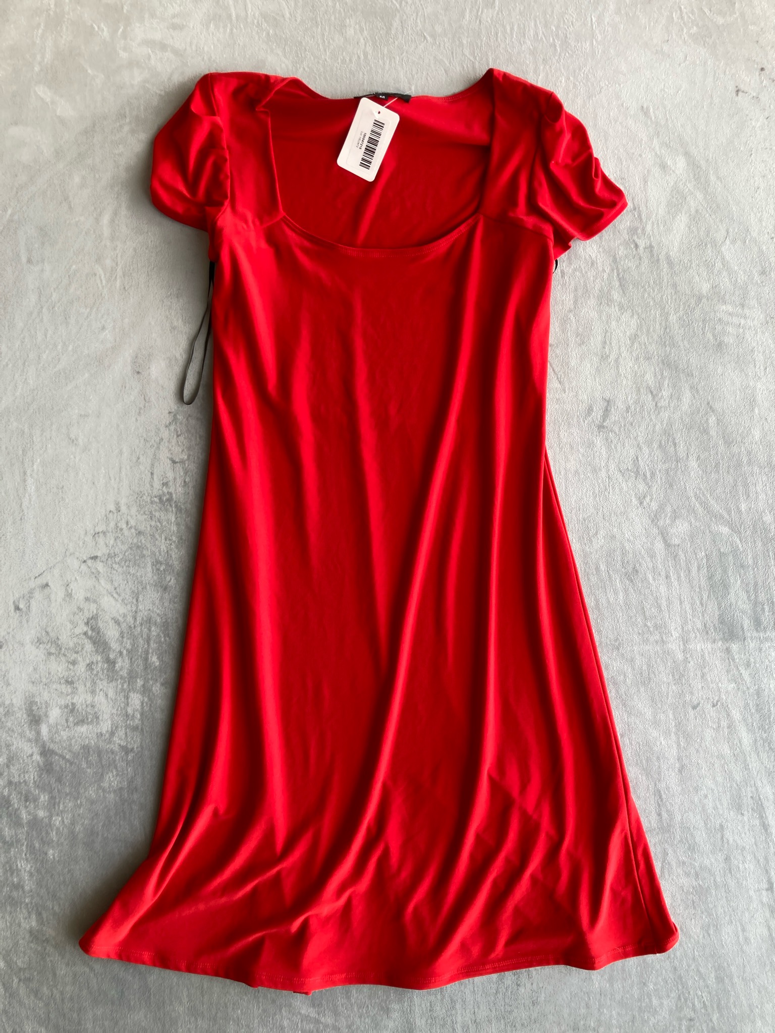 A.B.S Collection Red Jersey Dress Size M