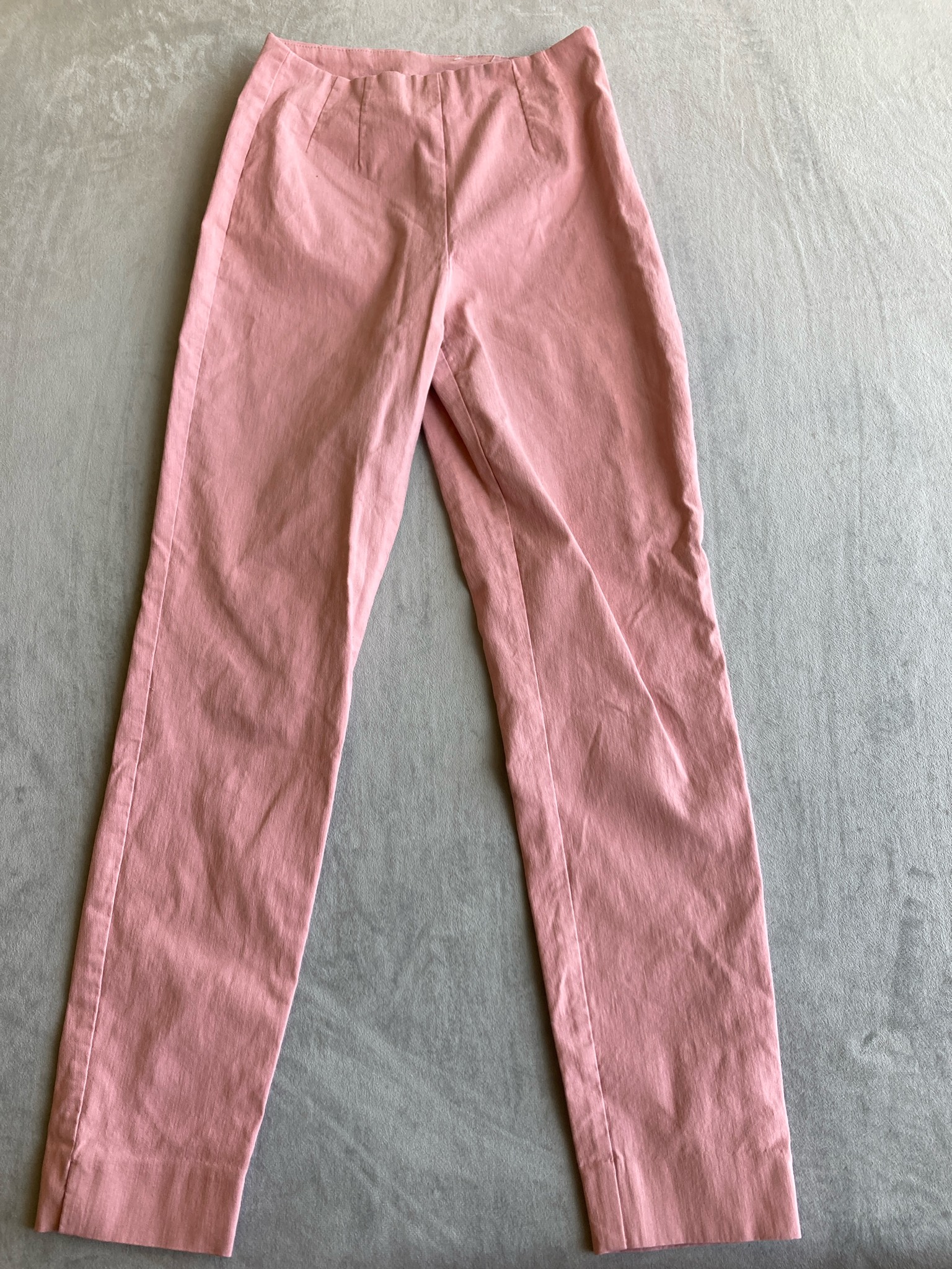 Time and Tru Pink Rayon Blend Trousers Size 4