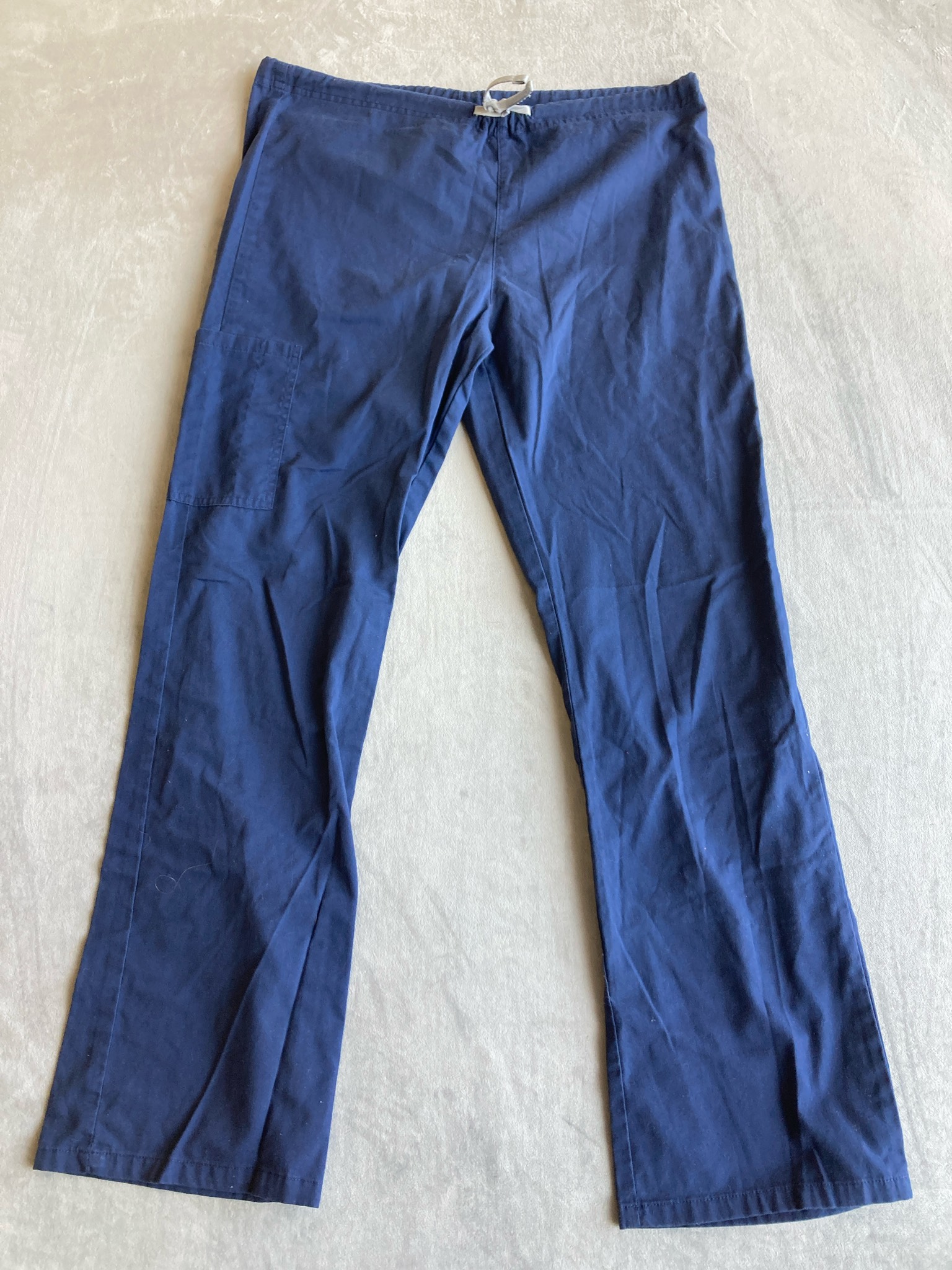 Landau Navy Mechanical Stretch Scrub Pants Size XSM