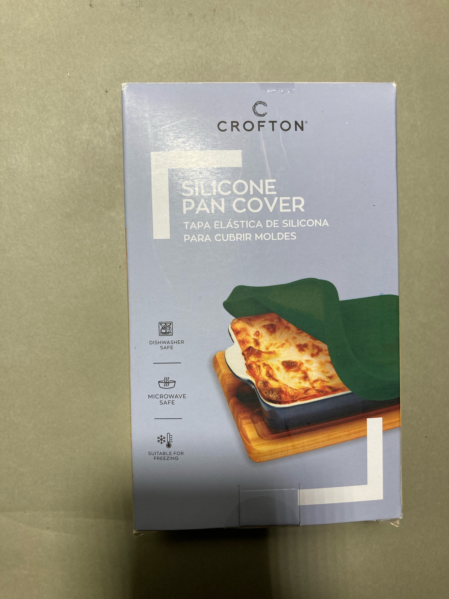 Crofton Green Silicone Pan Cover Size Fits 9 x 13 in (23 x 33 cm)