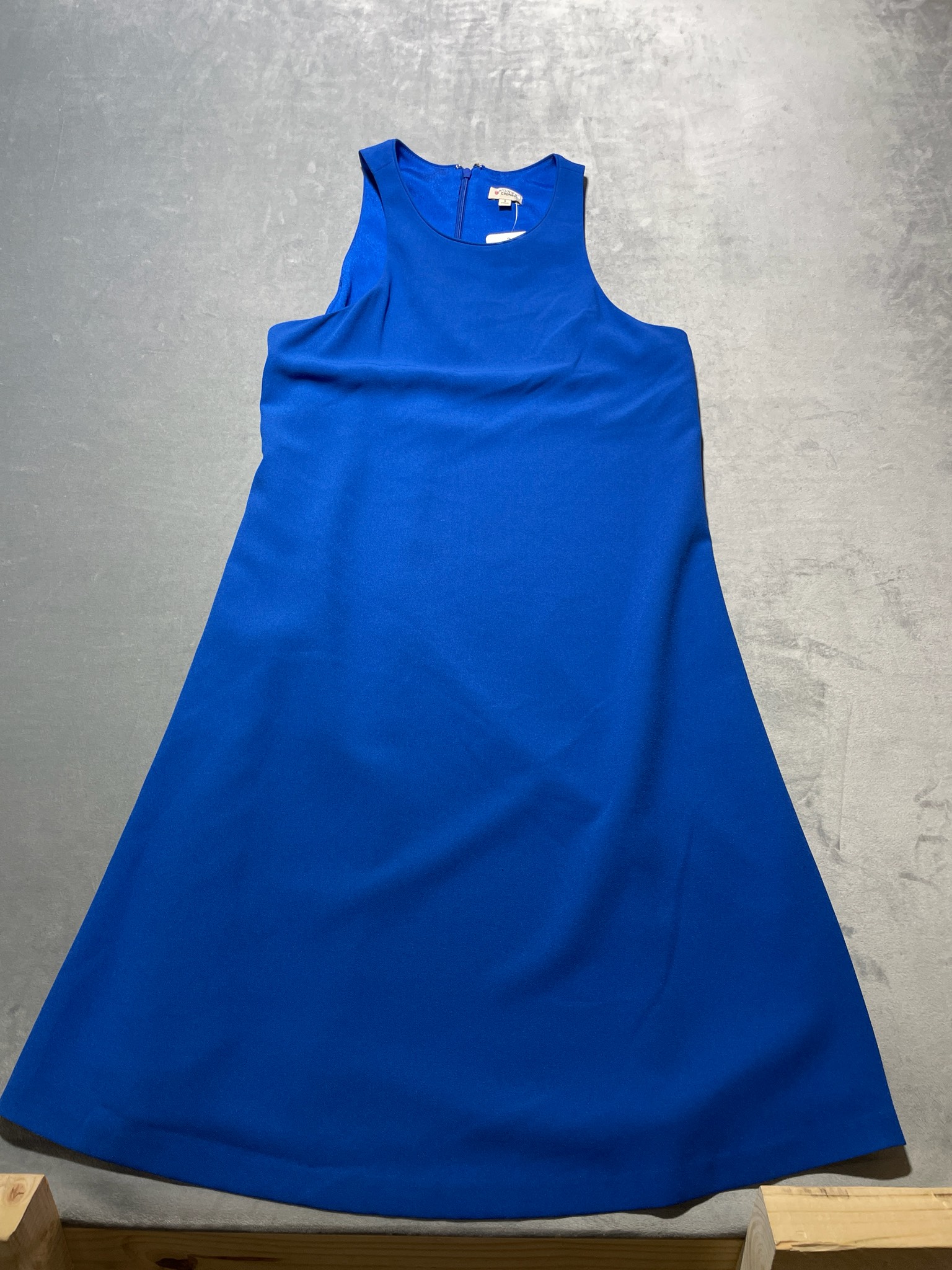 Cremieu Cobalt Blue Woven Dress Size Size 4