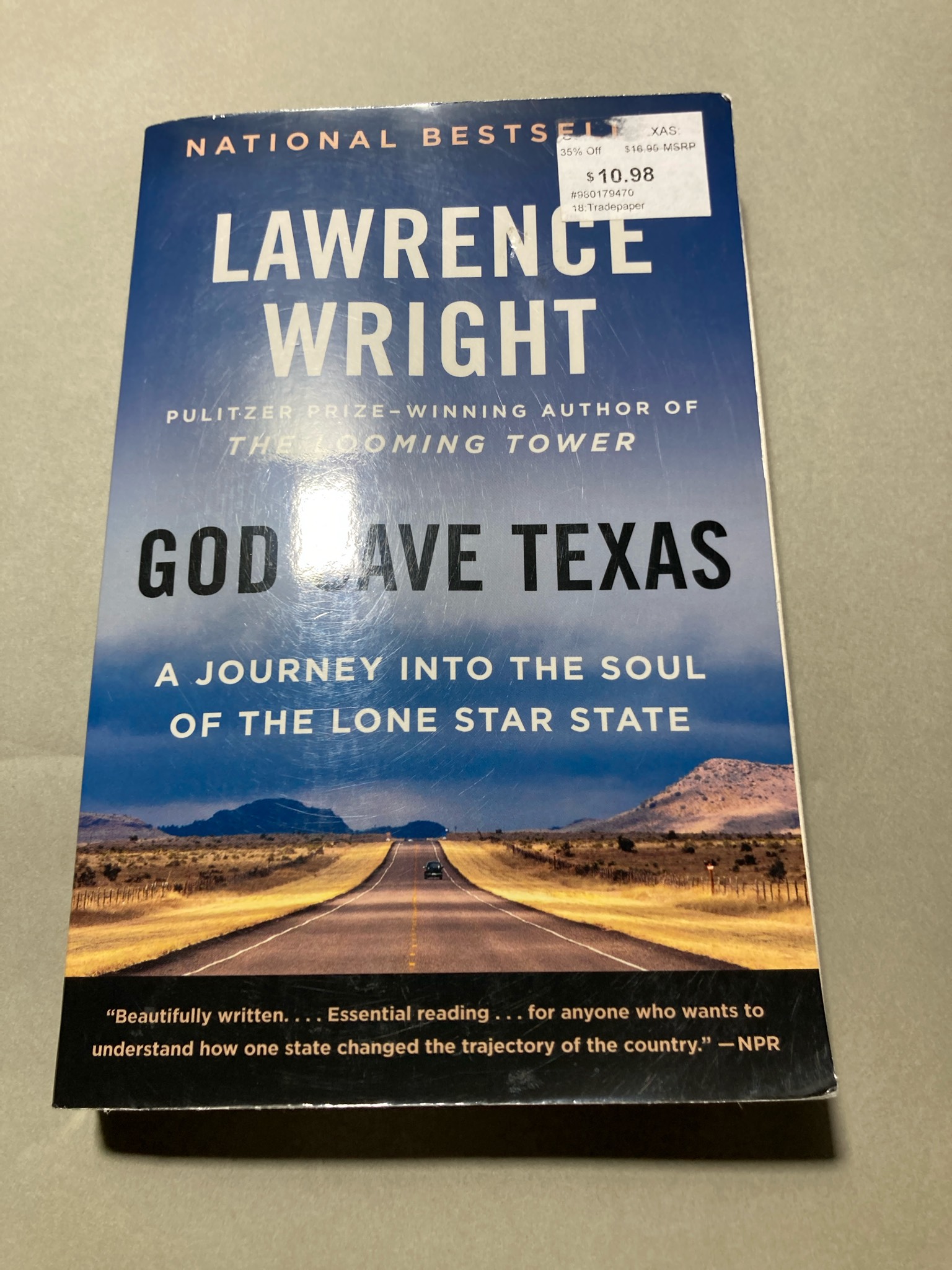 Lawrence Wright God Save Texas Trade Paperback