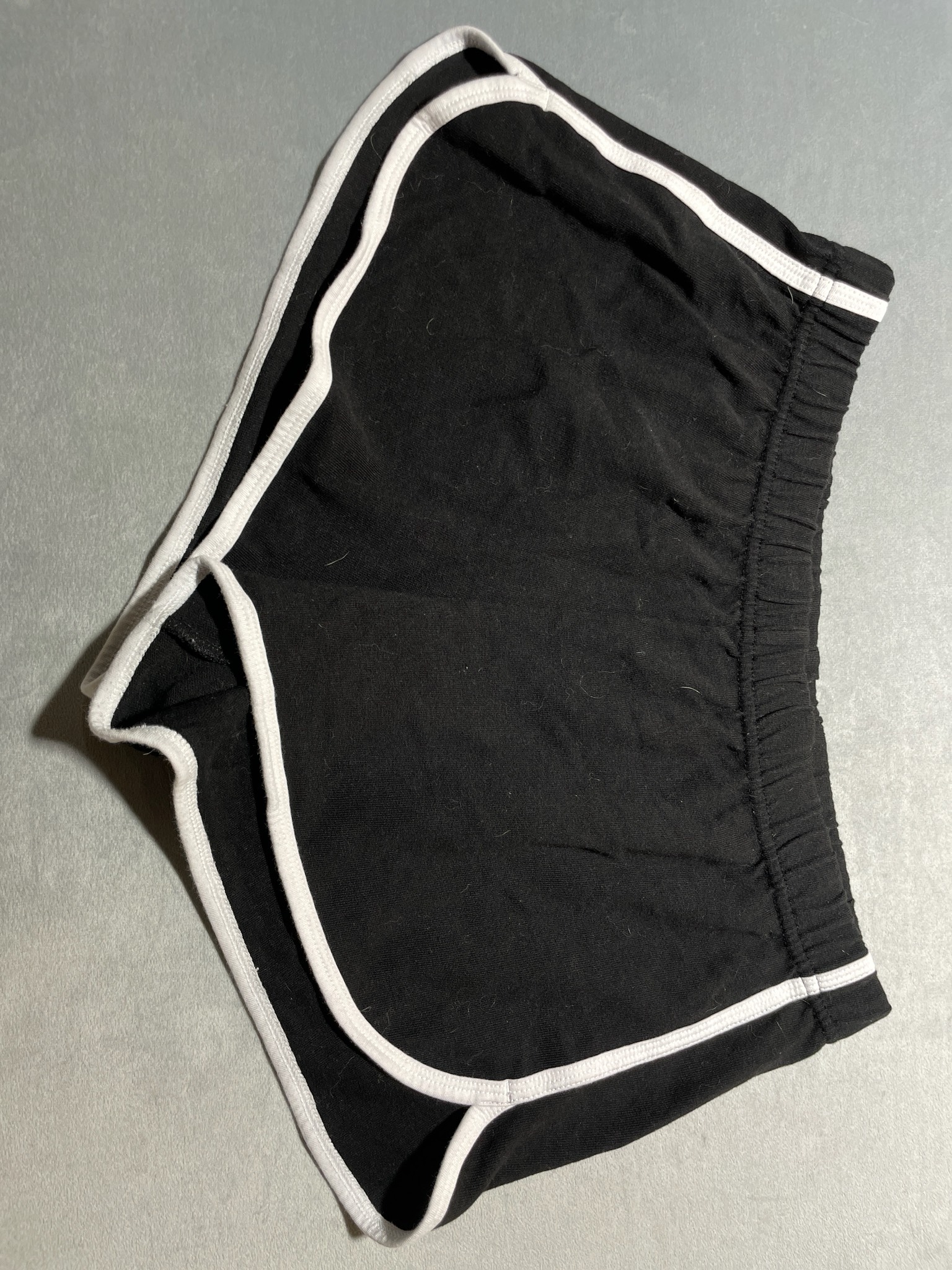 No Boundaries Black Cotton Blend Shorts