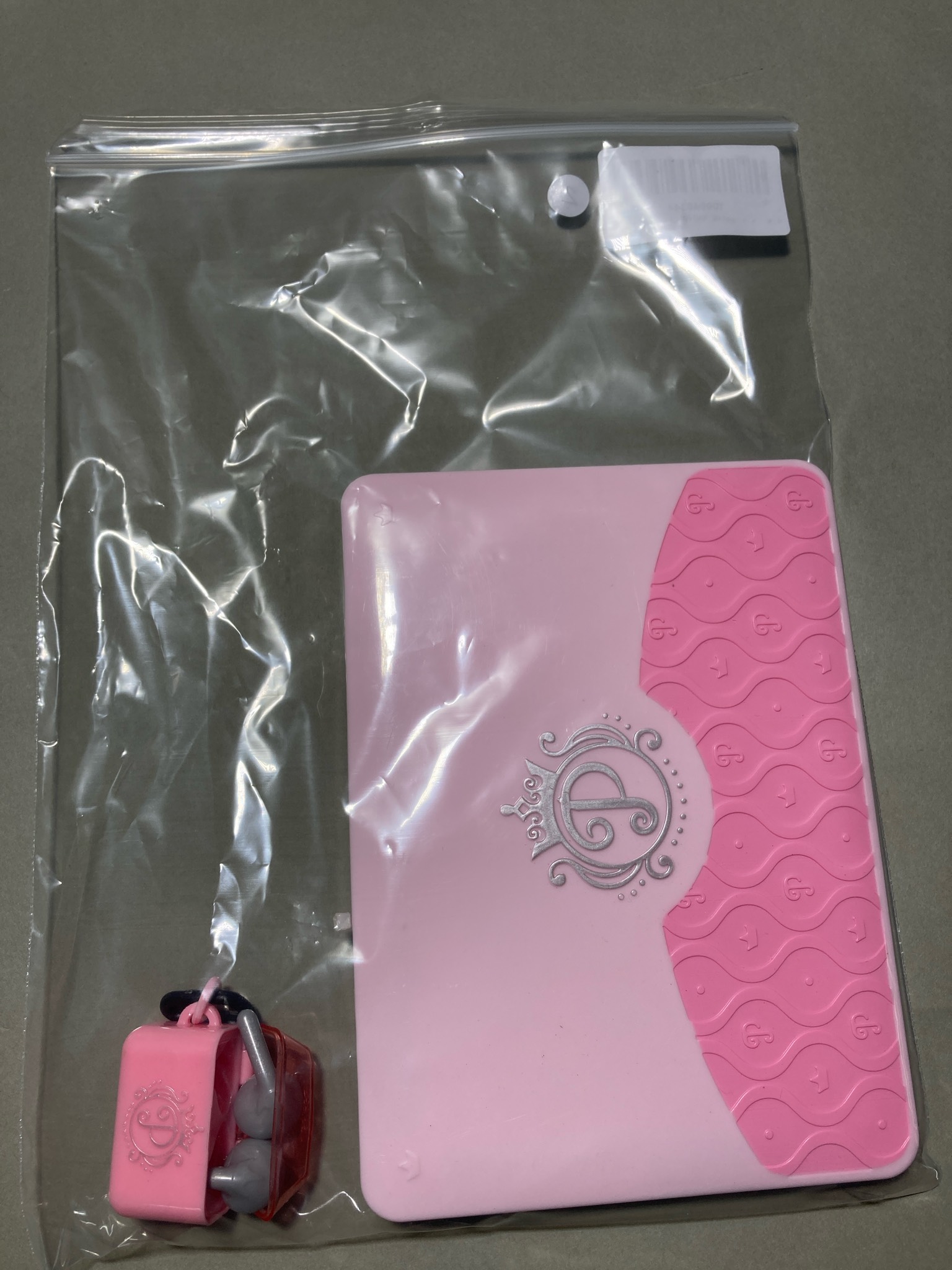 Pink Clamshell Toy Laptop