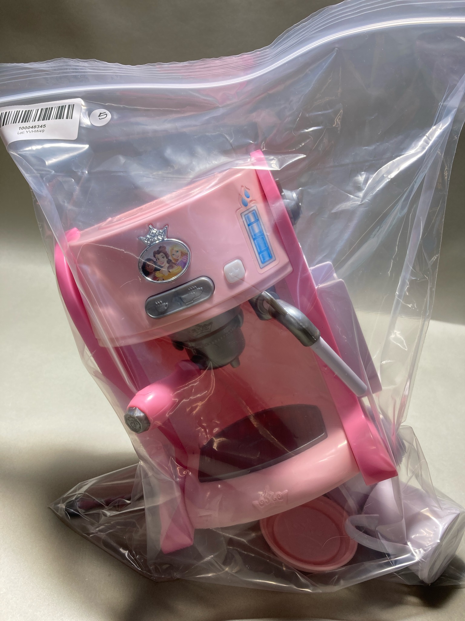 Disney Princess Pink Pretend Espresso Machine