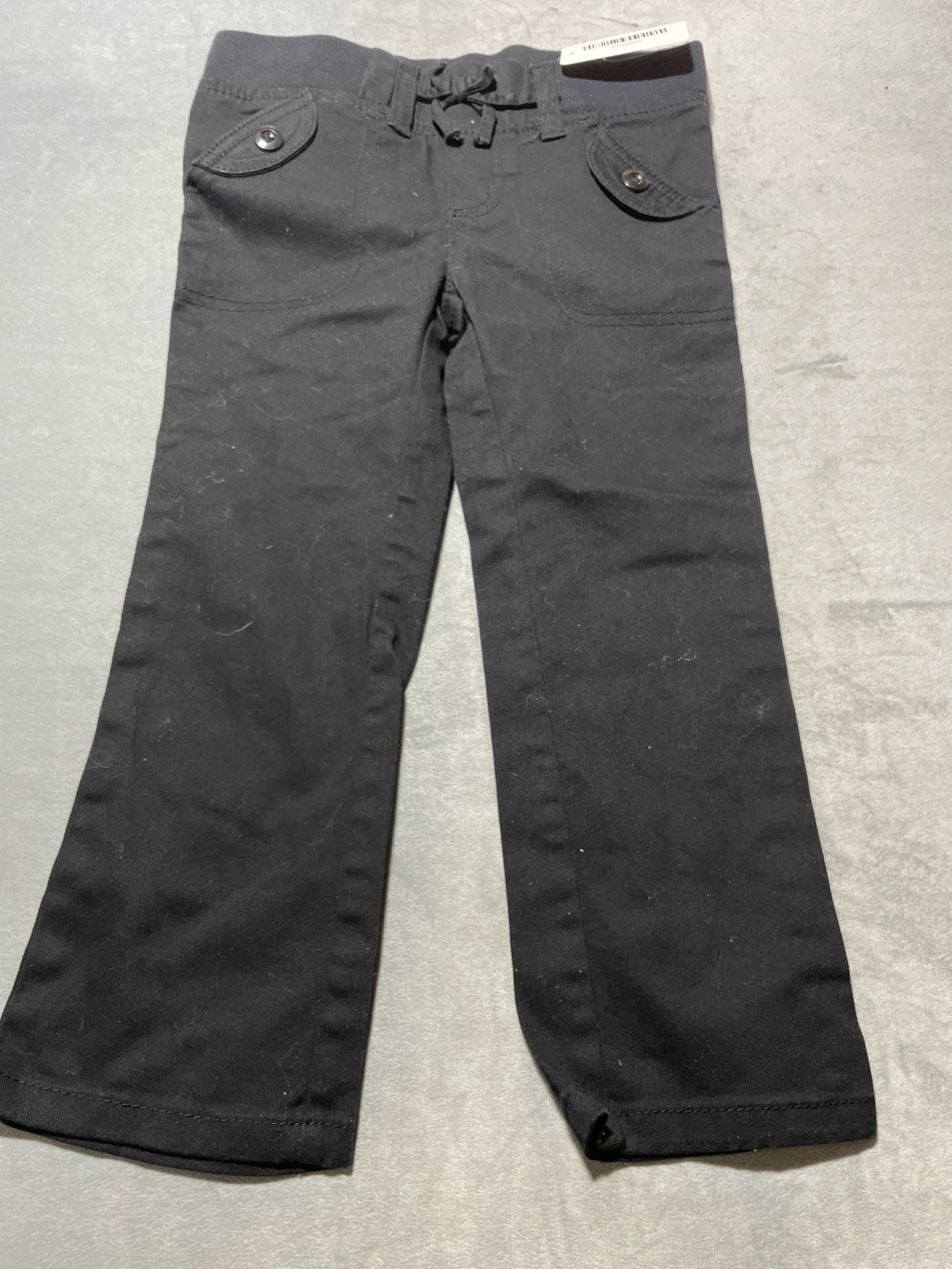 Nannette girl Black Cotton Blend Pants Size Size 4