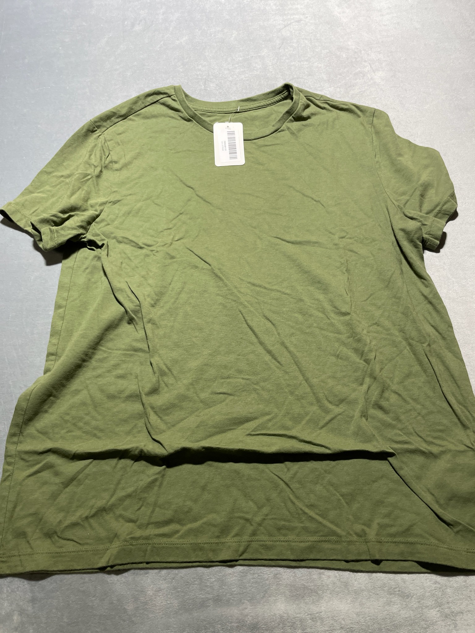 Goodfellow Olive Green Lightweight Knit T-Shirt size large