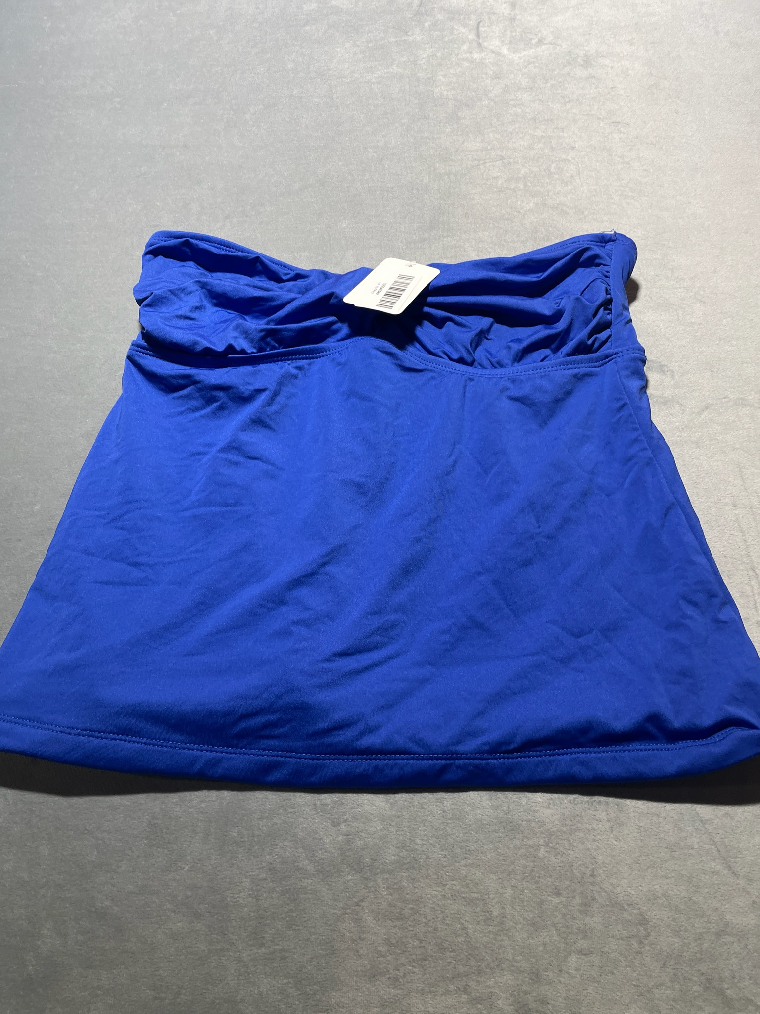 Royal Blue Stretch Swim Skirt