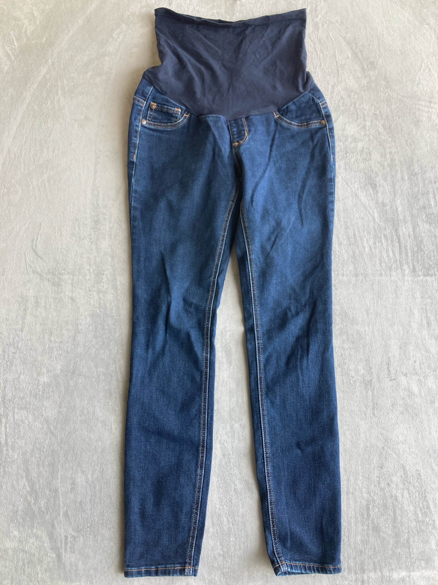 Secret Fit Belly Dark Blue Denim Maternity Jeans