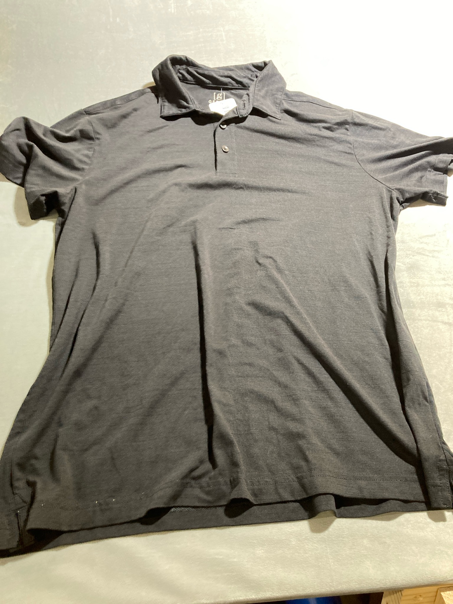 George Charcoal athletic polo size medium