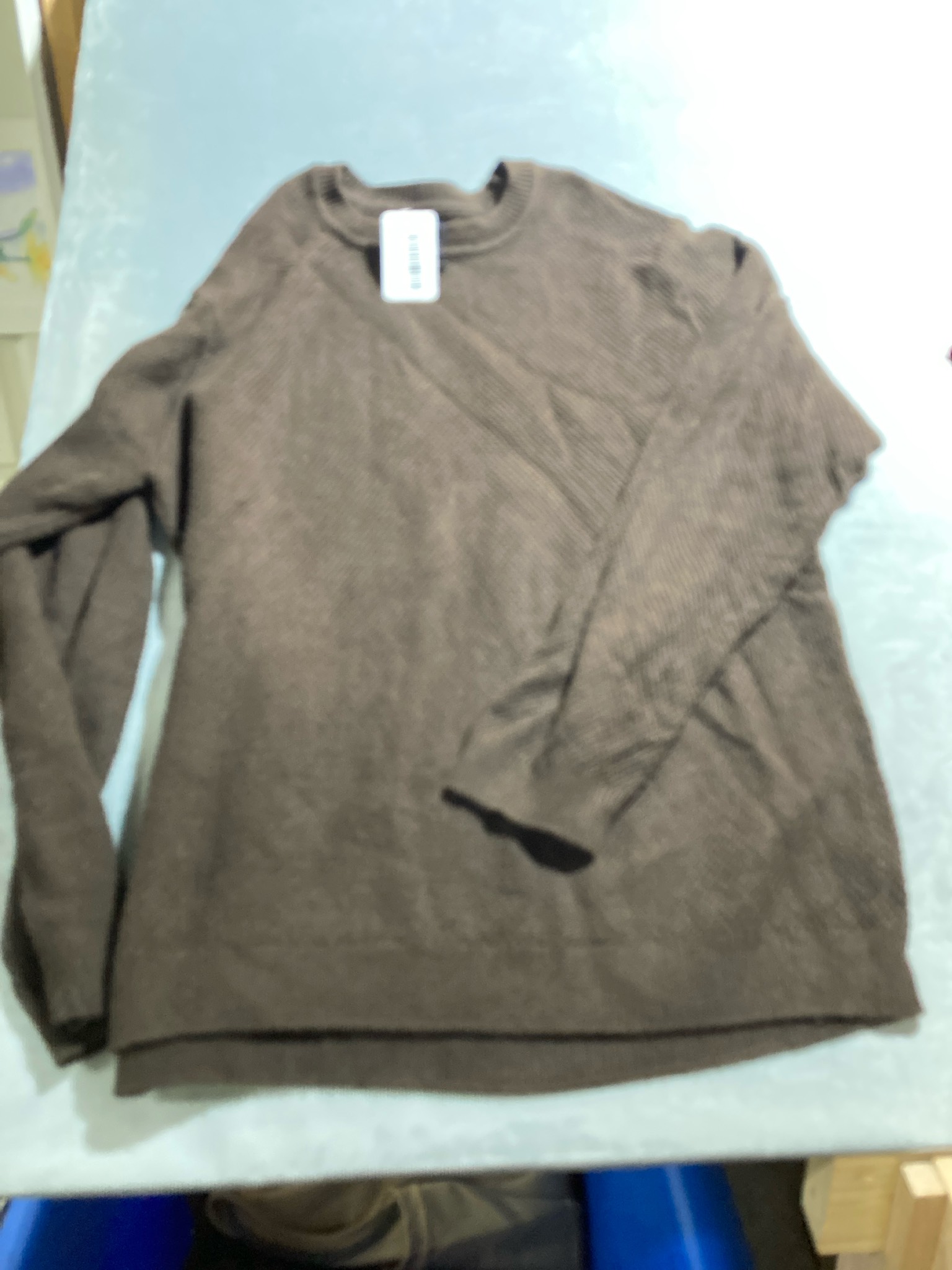 GAP Brown Textured Knit Sweater Size XL