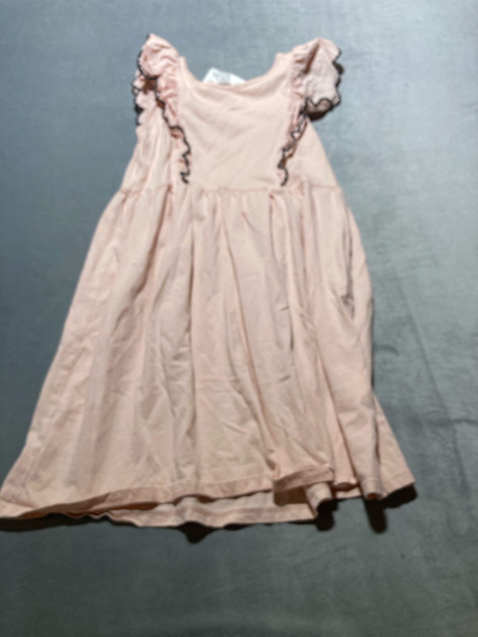 H&M Pale Pink Jersey Knit Dress Size US 6X/7