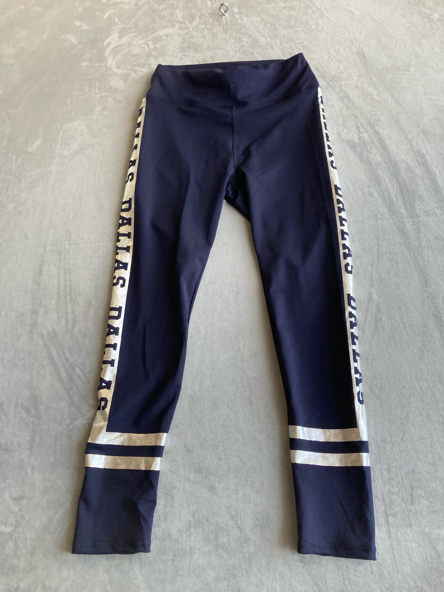 Navy Stretch Knit Leggings