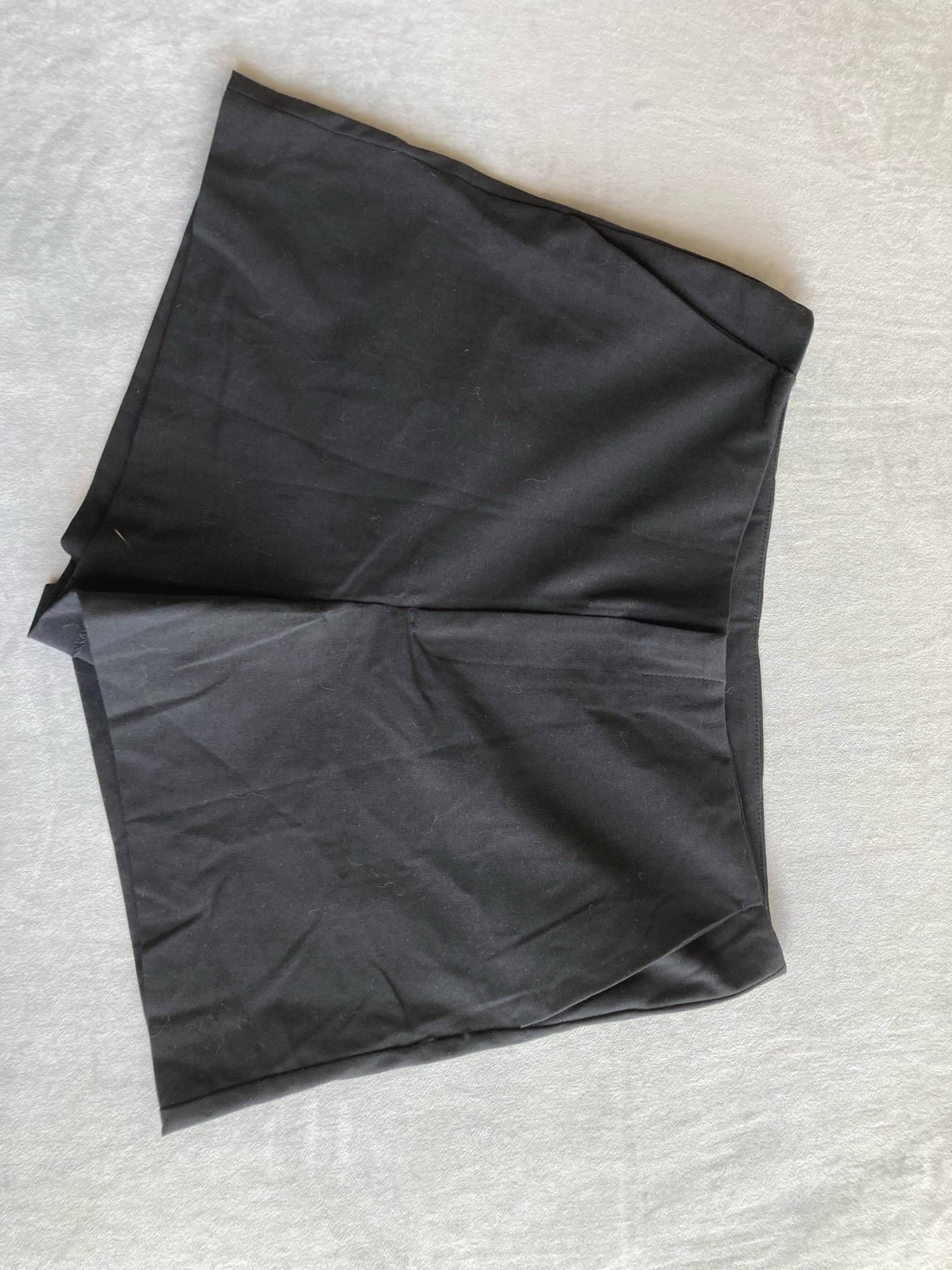 A New Day Black Knit Pencil Skirt Size Size 12