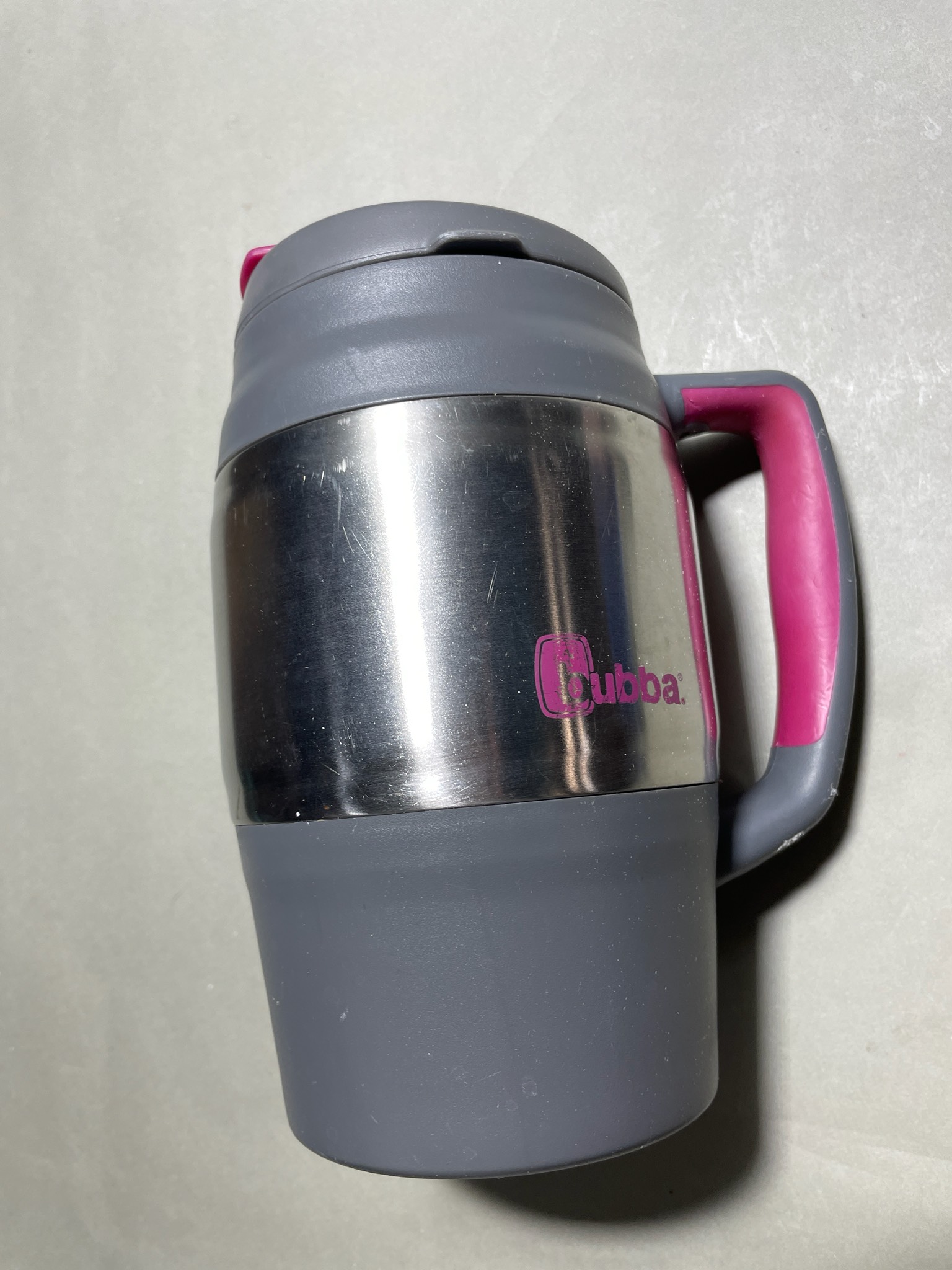 Bubba Gray Stainless Steel Travel Mug