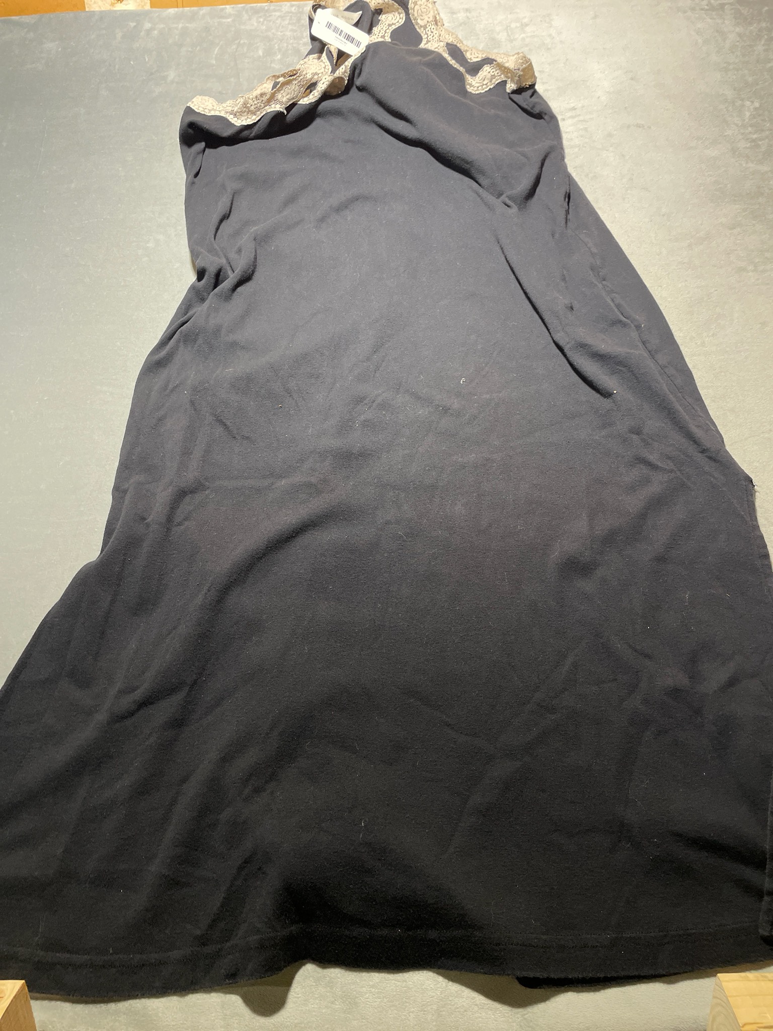 Black Knit Jersey Camisole