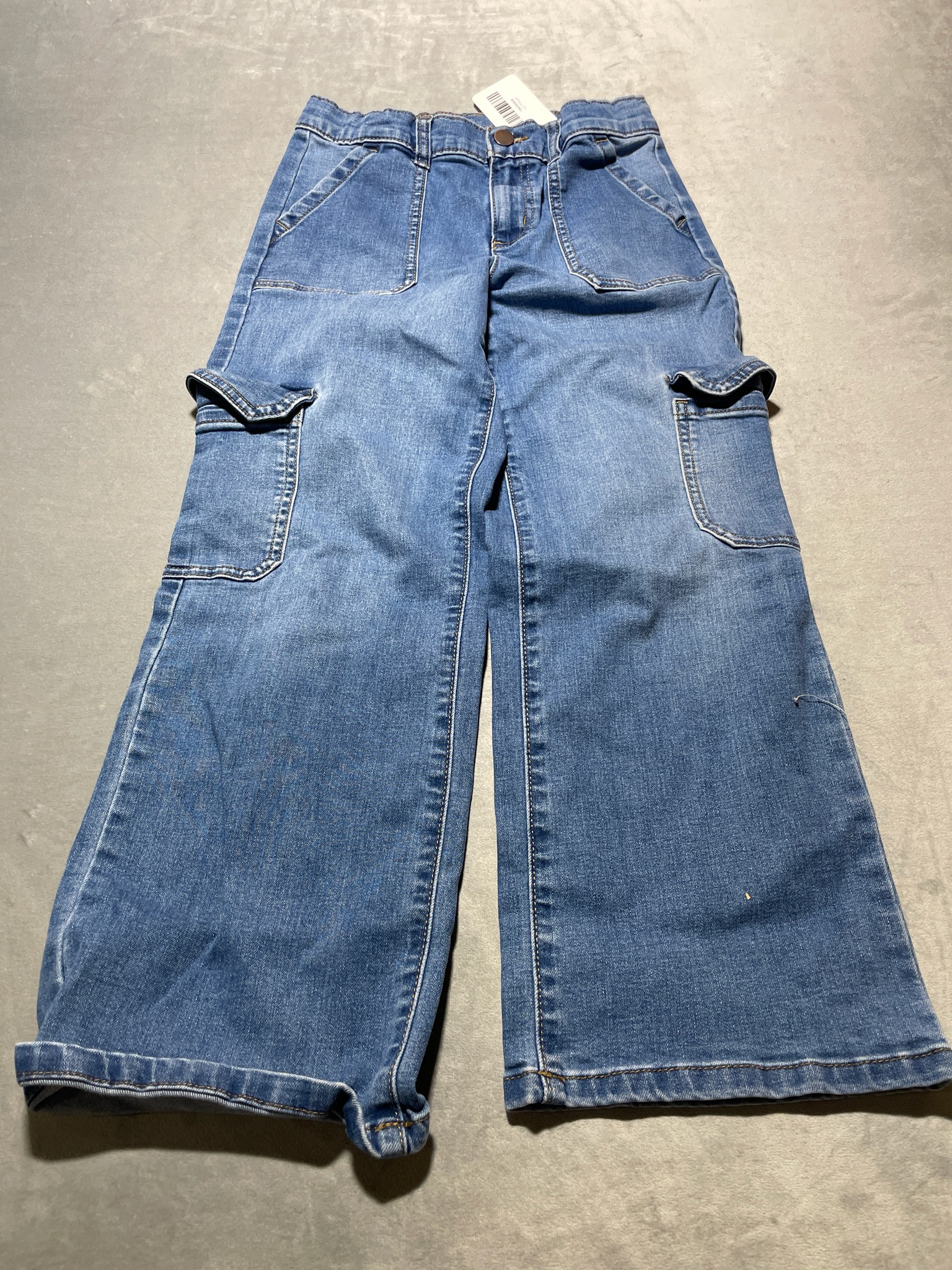 Wonder Nation blue cargo jeans size 10