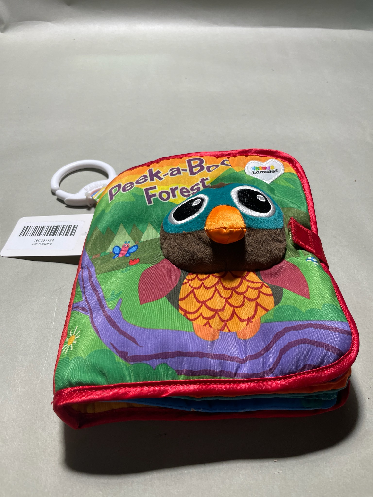 Lamaze Peek-a-Boo Forest Cloth Book