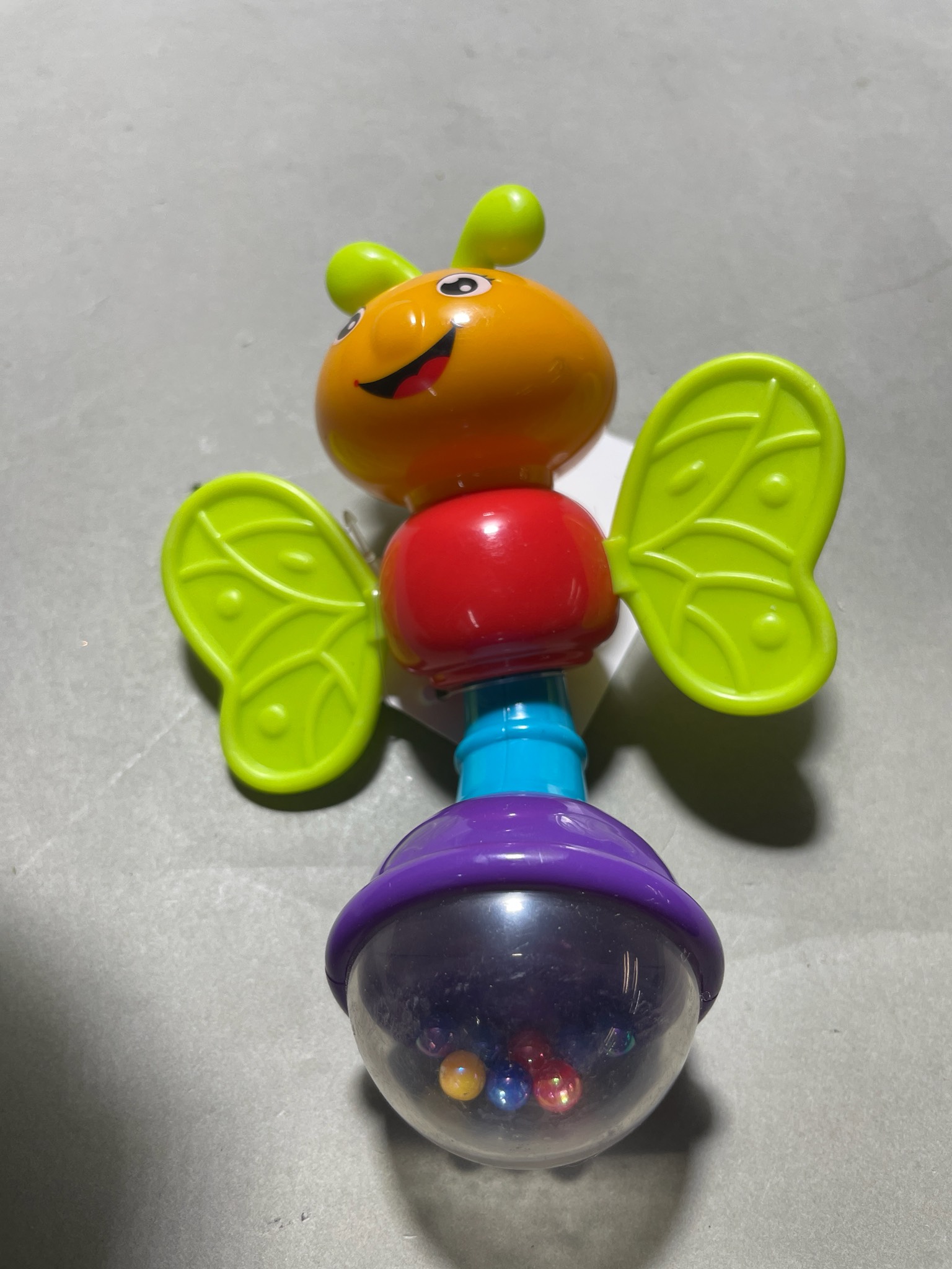 Multicolor Plastic Baby Rattle