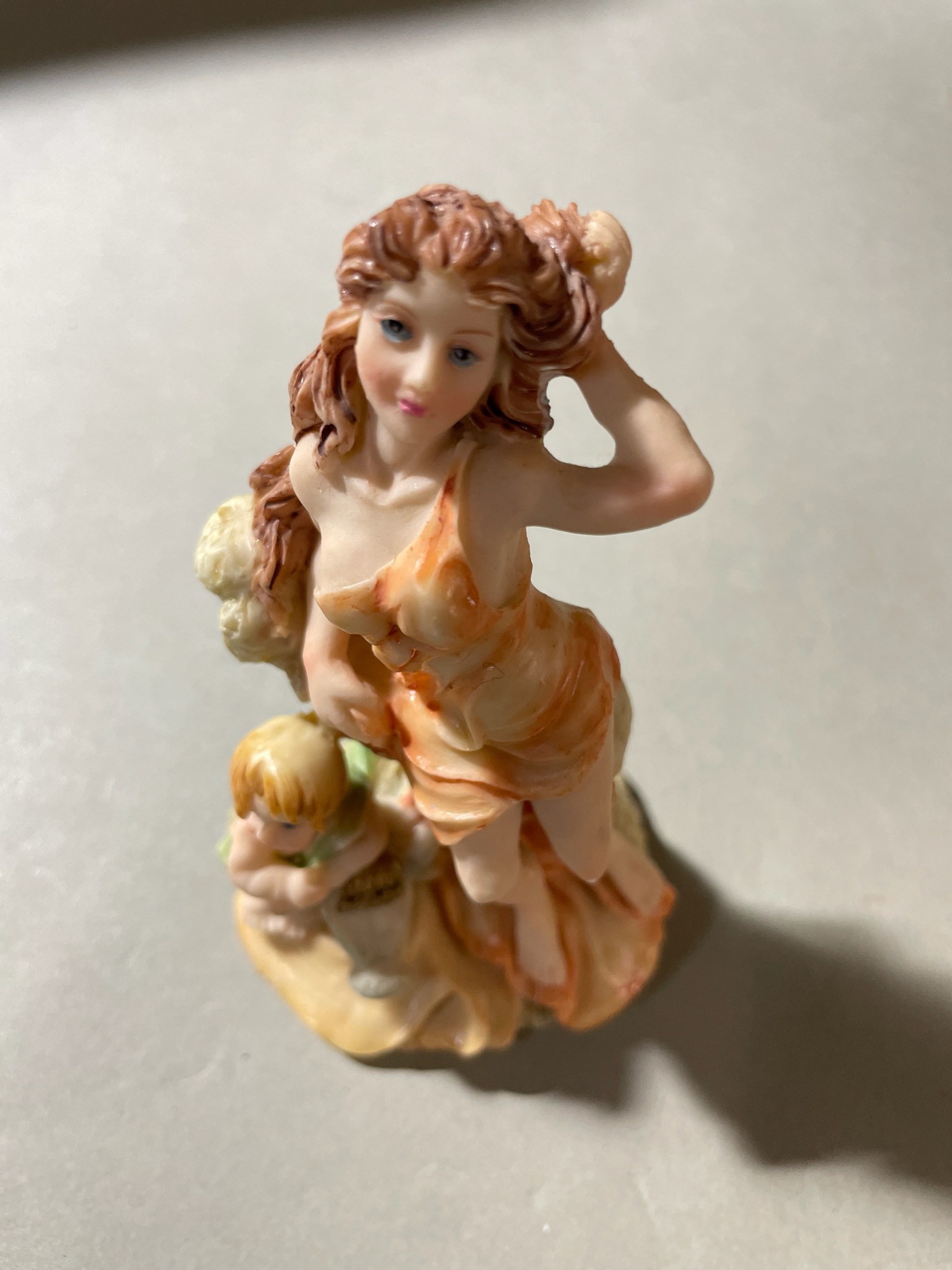 Peach Decorative Figurine