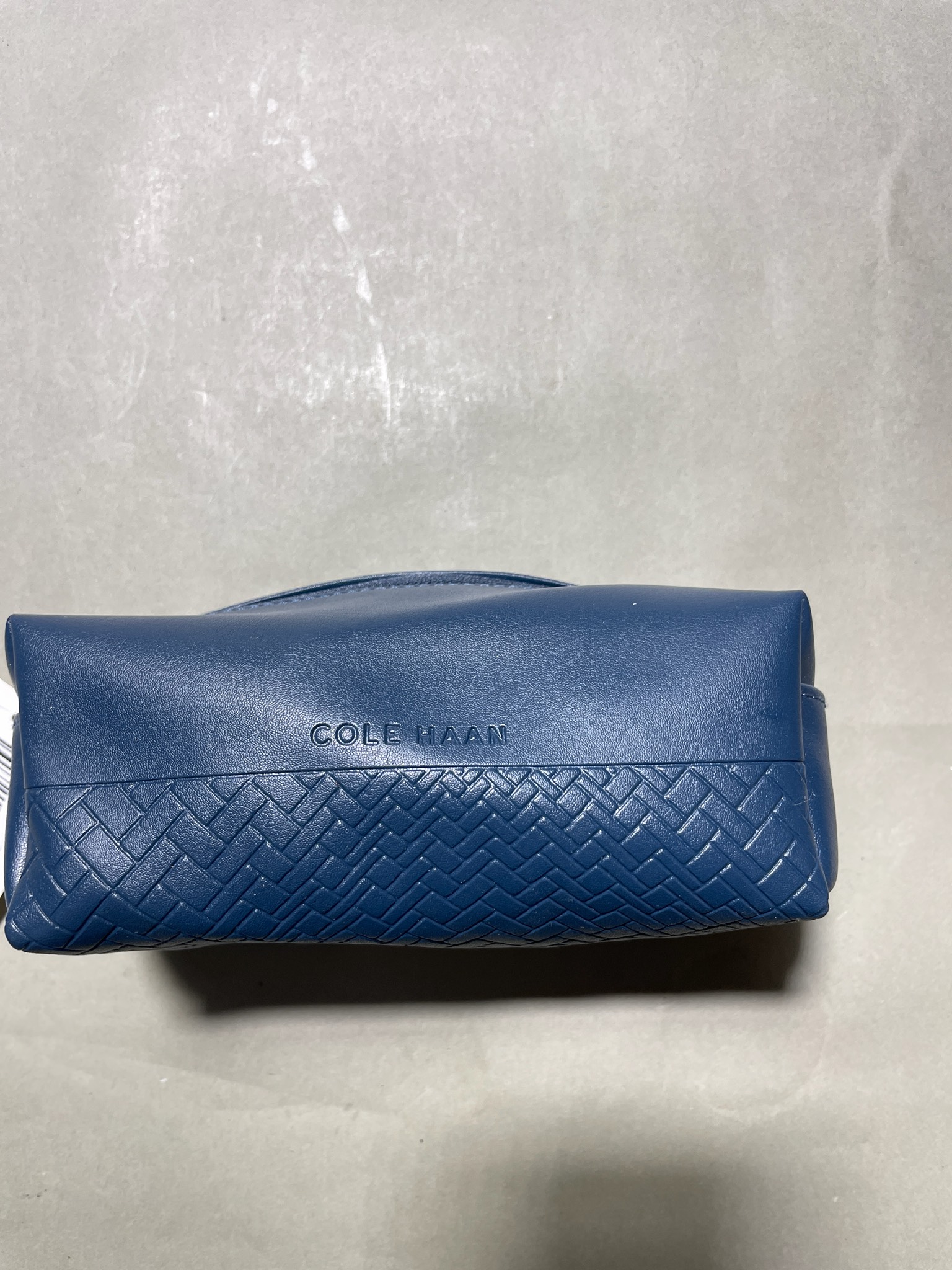 Cole Haan Navy Cosmetic Pouch