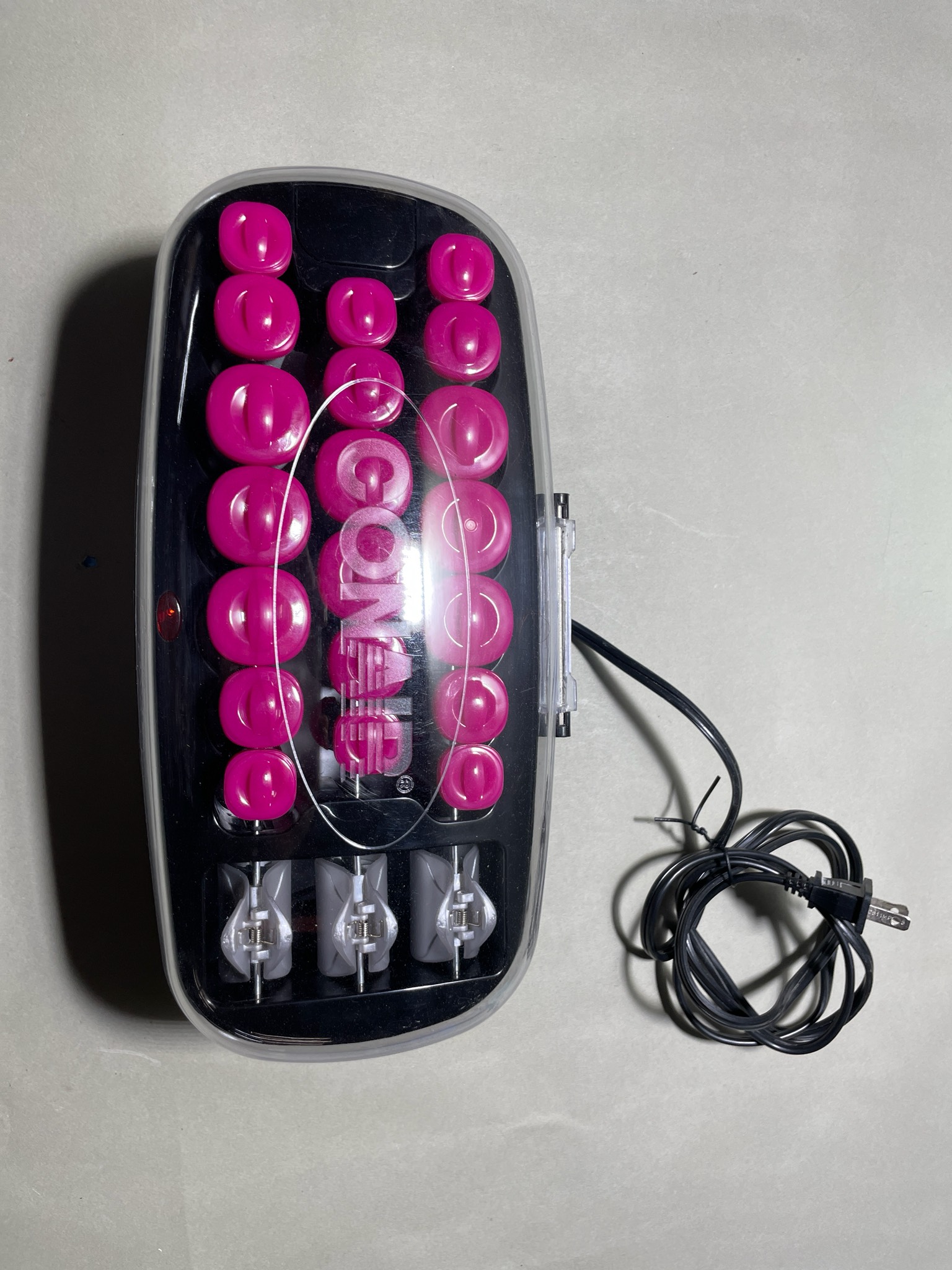 Conair Pink and Black Hot Roller Set
