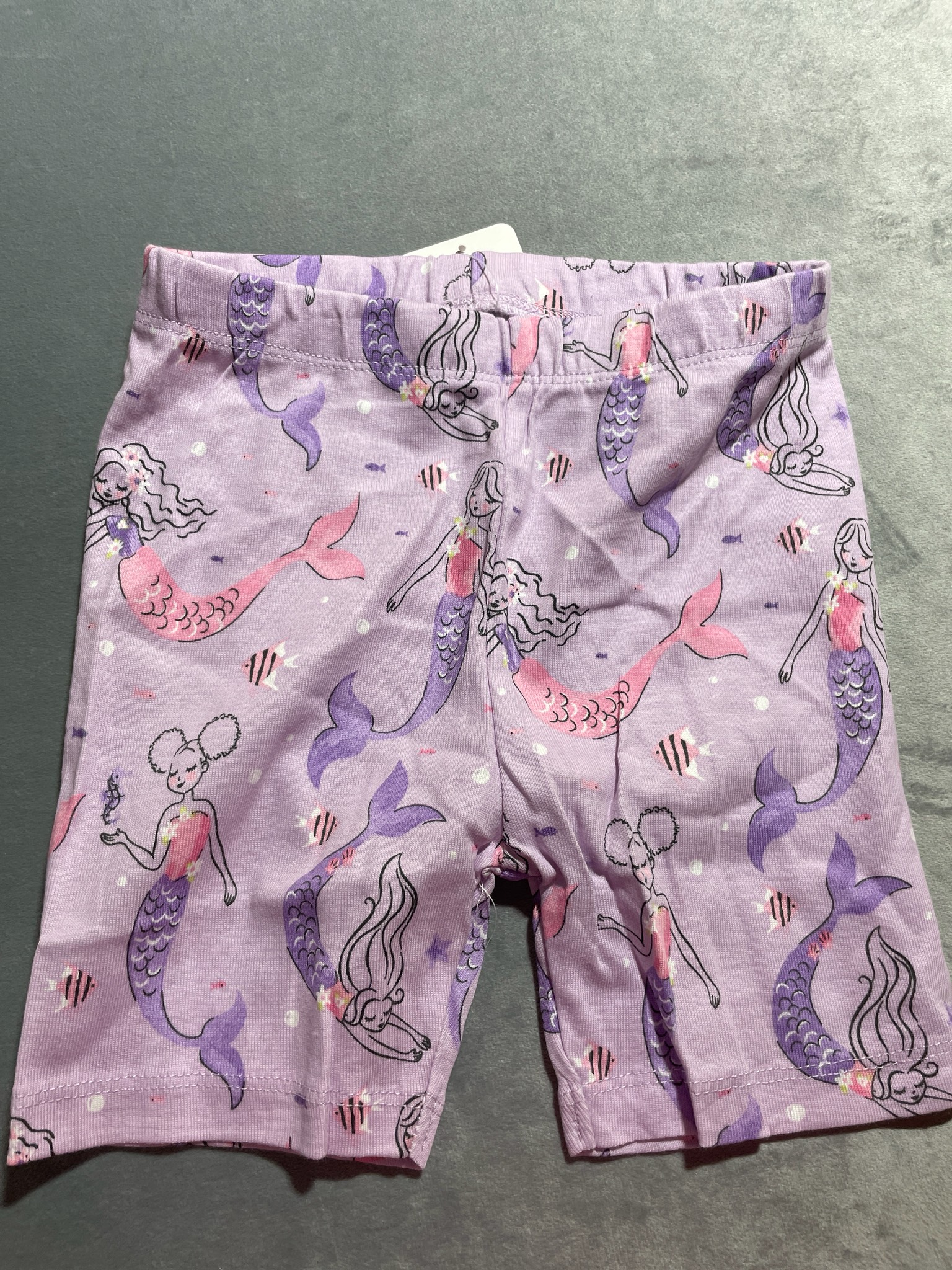 Member's Mark Lavender Mermaid Organic Cotton Pajama Bottoms Size 5T
