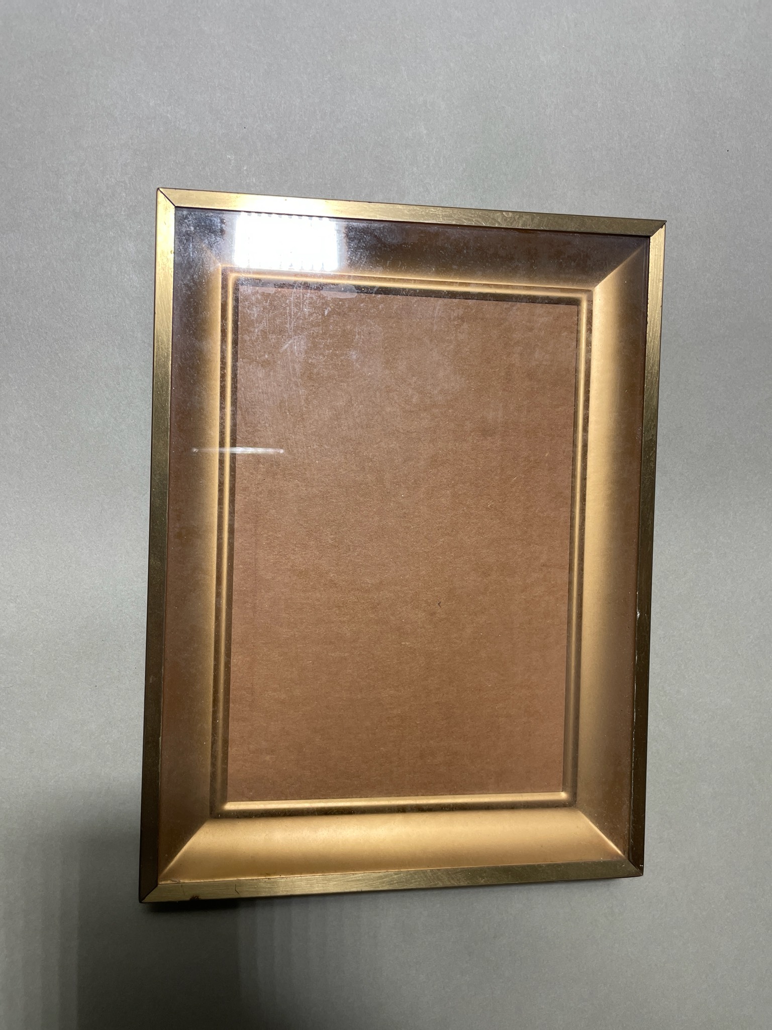 Gold Beveled Rectangular Picture Frame