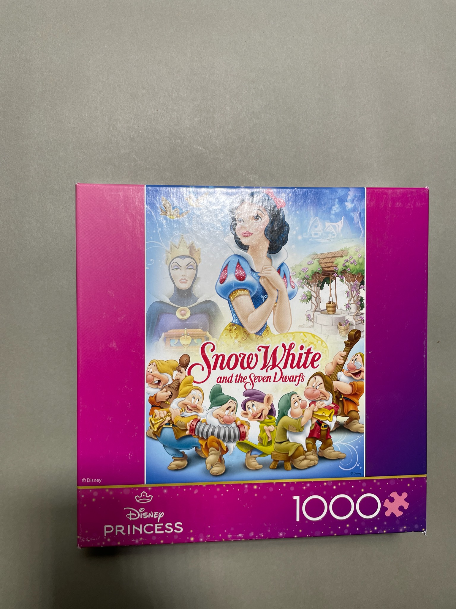 CEACO Pink Snow White Jigsaw Puzzle Size 1000-piece