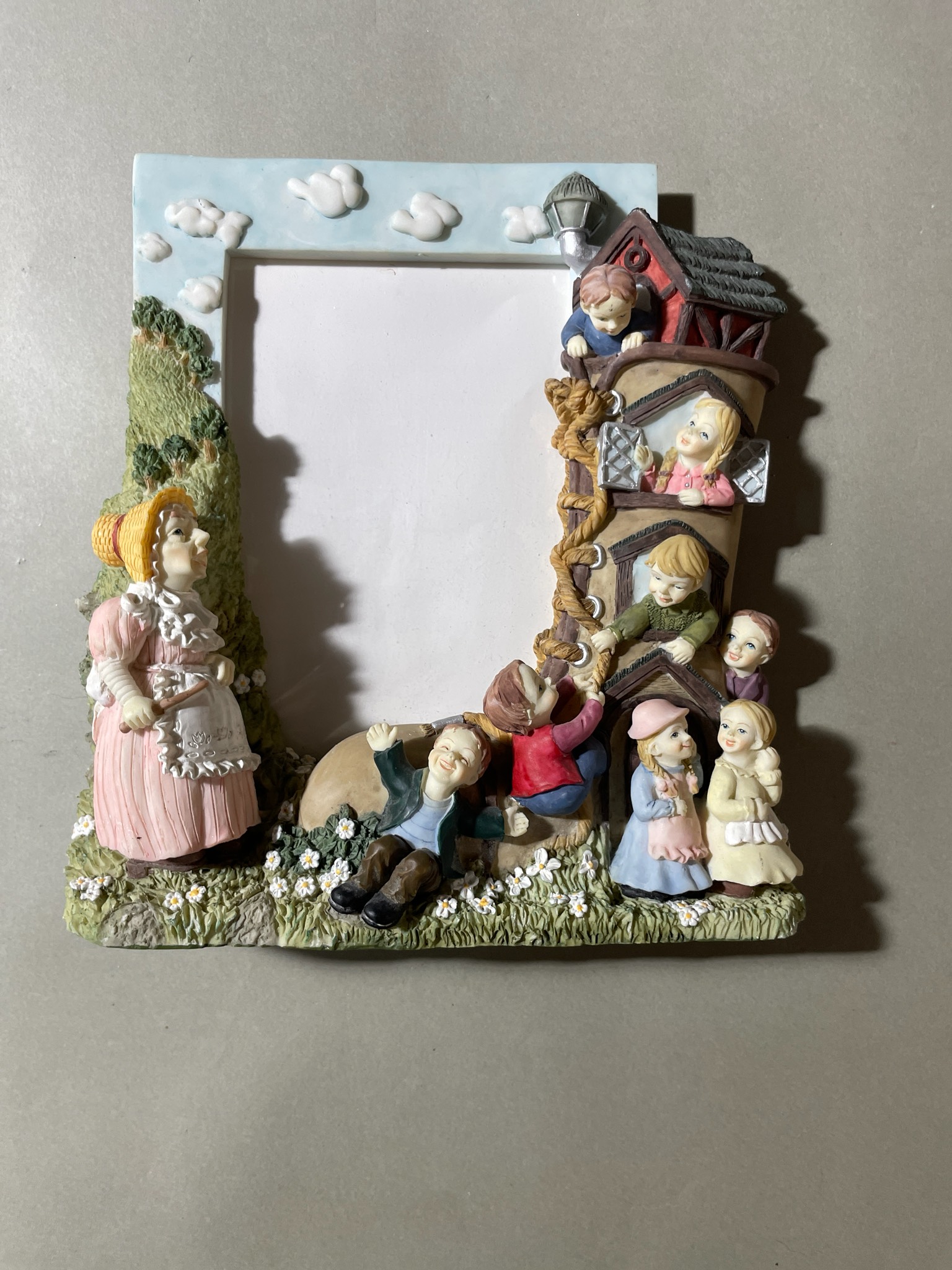 Pastel Blue 3D Picture Frame