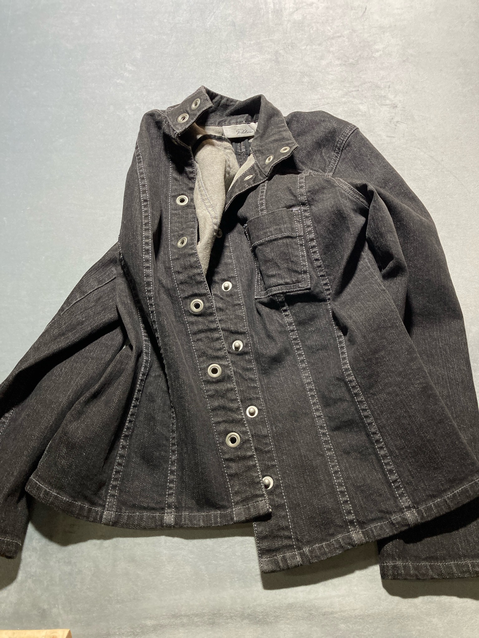 Platinum Charcoal Denim Jacket