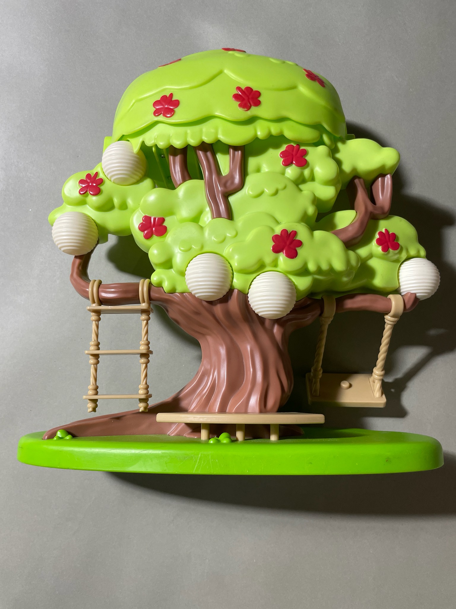 Lime Green Plastic Treehouse Playset