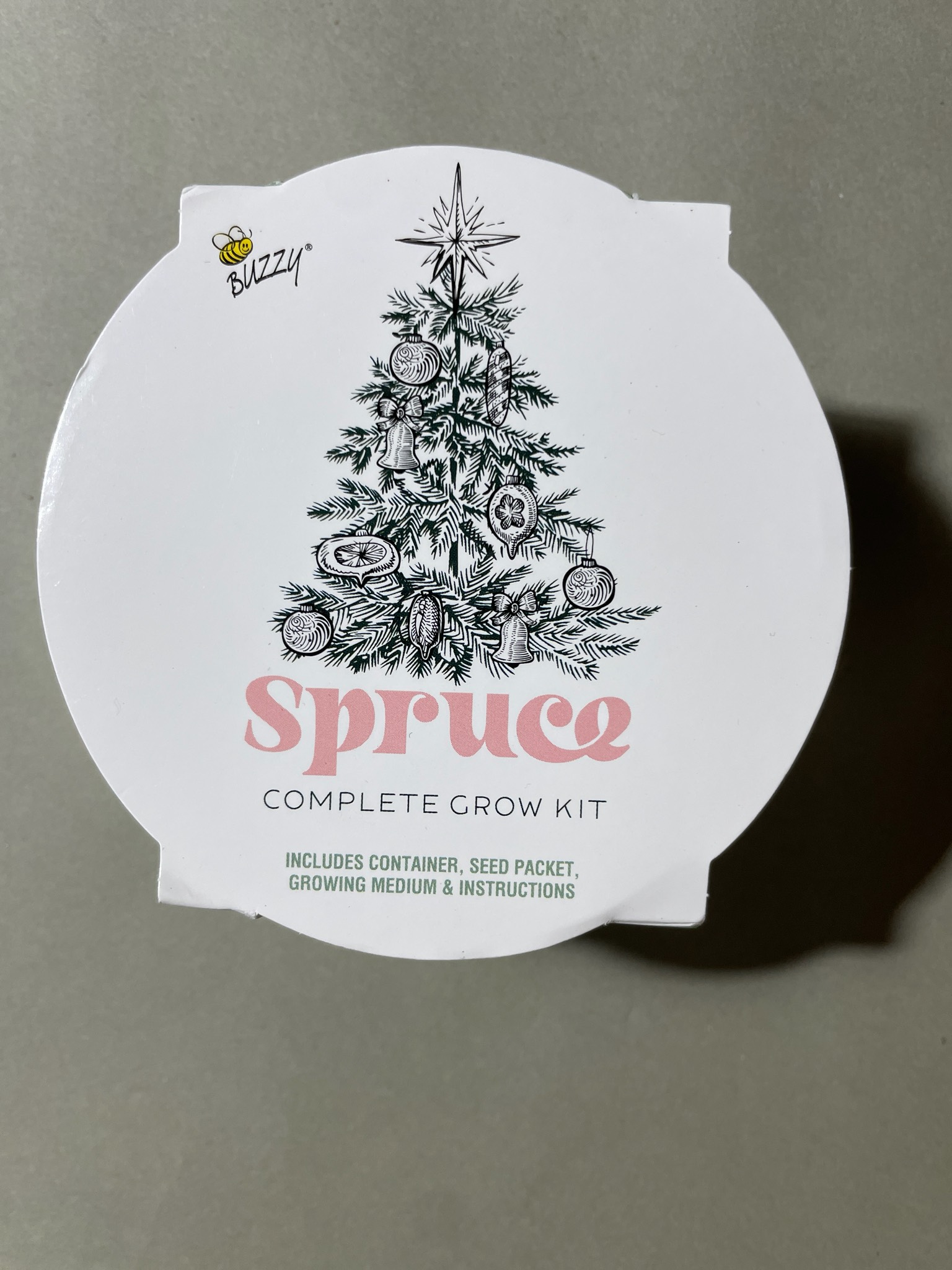 Buzzy Silver Metal Grow Kit