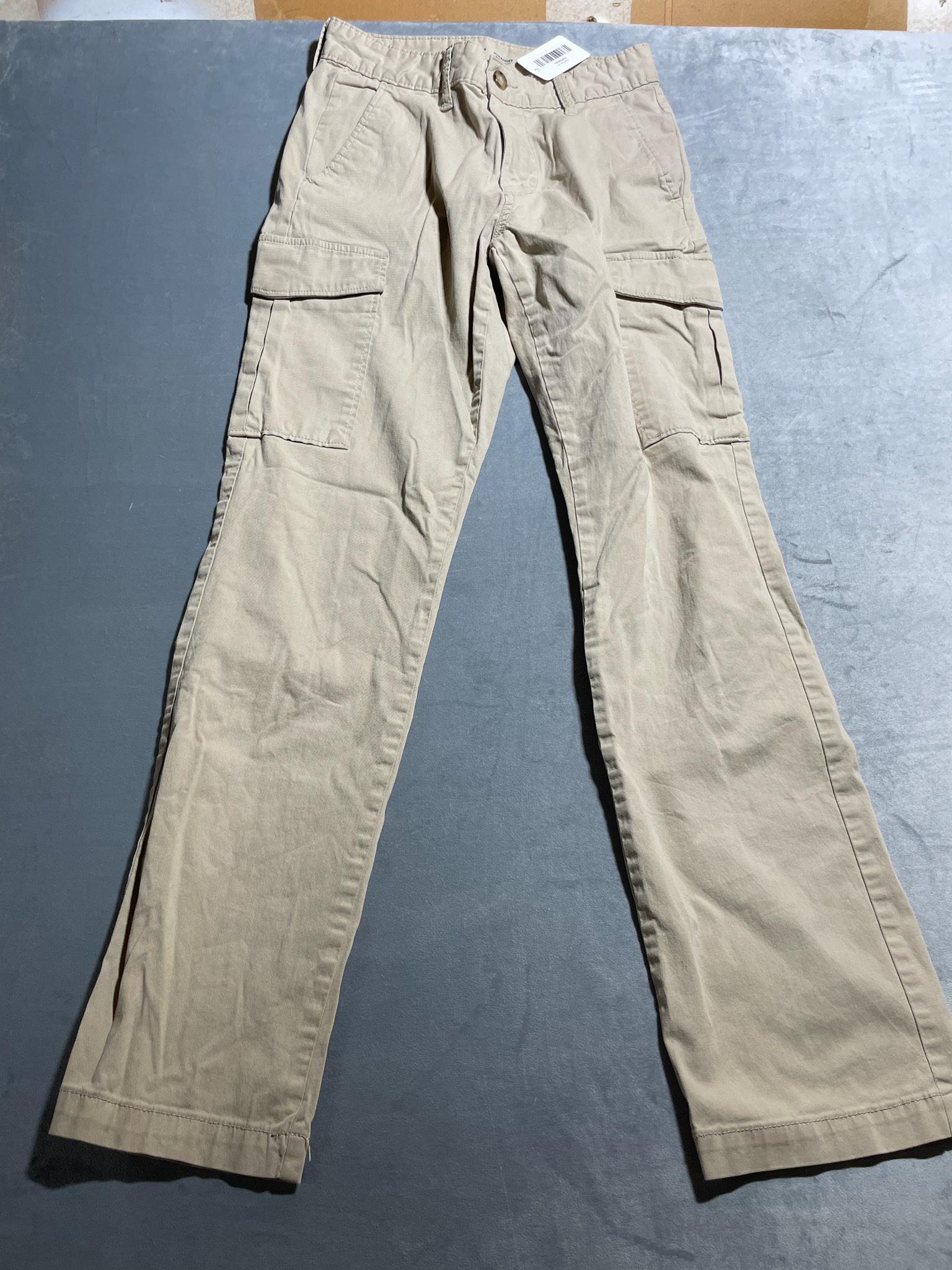 Old Navy Khaki Cotton Blend Cargo Pants Size 30x34