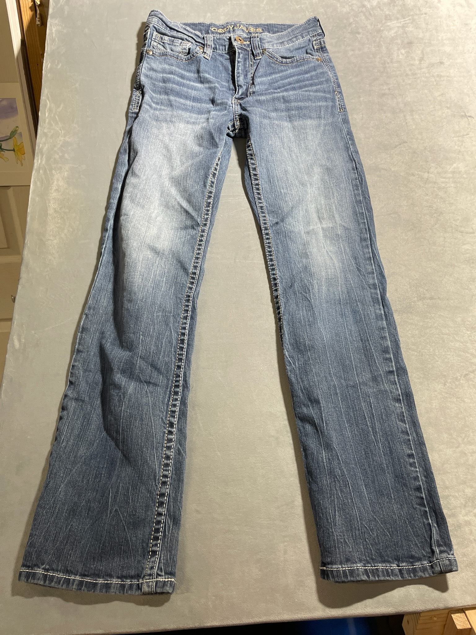 Cody James Medium Blue Denim Jeans Size 29W x 32L
