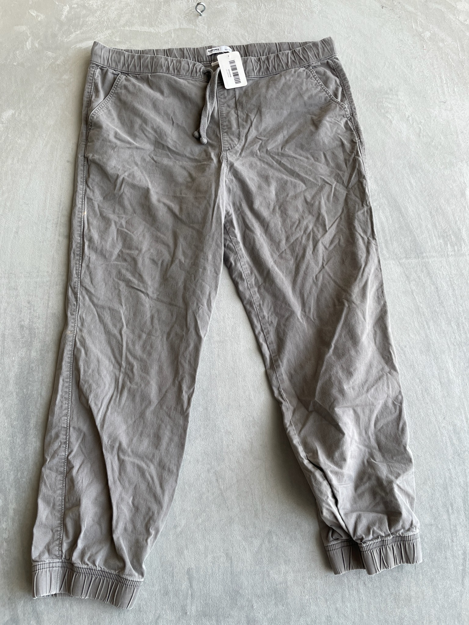 Sonoma Grey Chino Pants XL