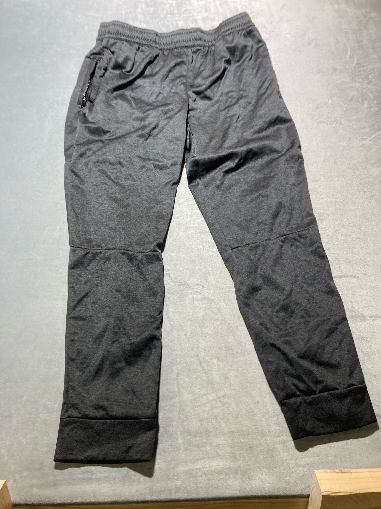 Charcoal Knit Jogger Pants Size 8