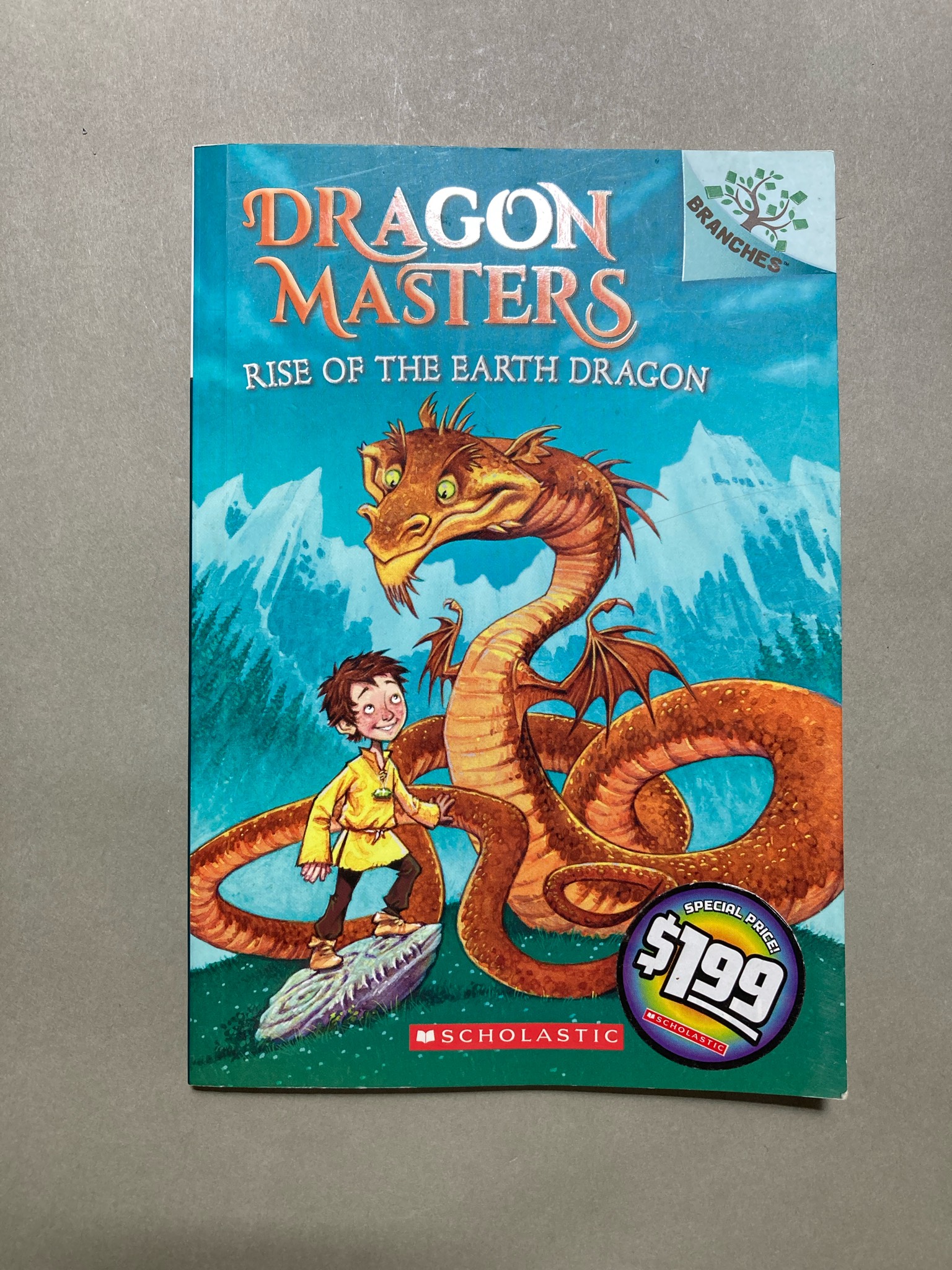 Scholastic Dragon Masters Rise of the Earth Dragon Paperback