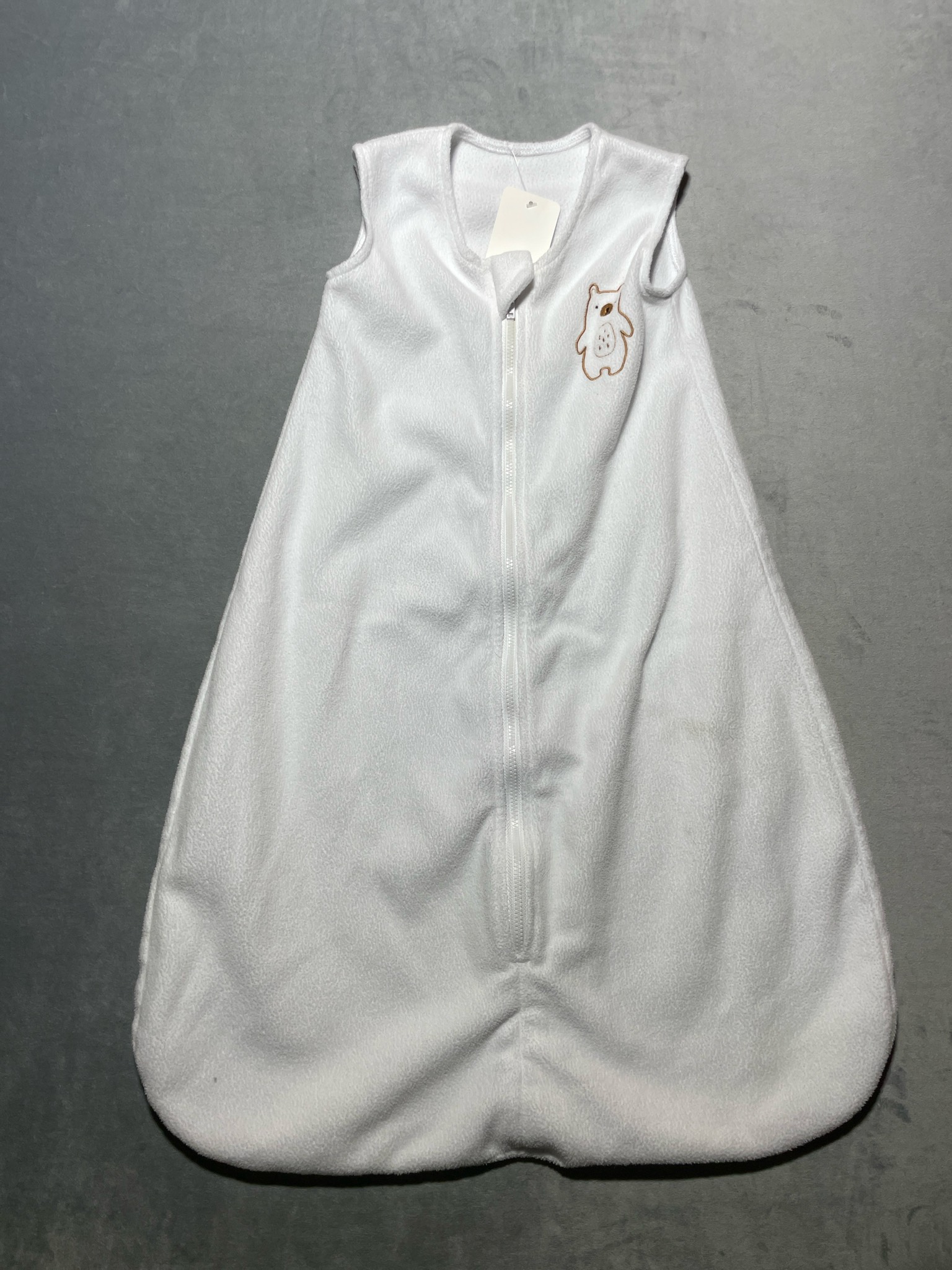 White Fleece Sleep Sack